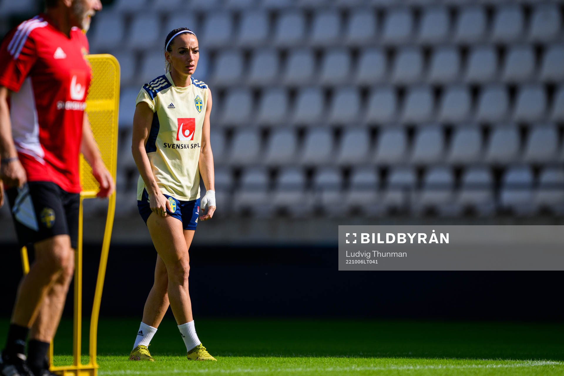 Kosovare Asllani of the Swedish women's national football