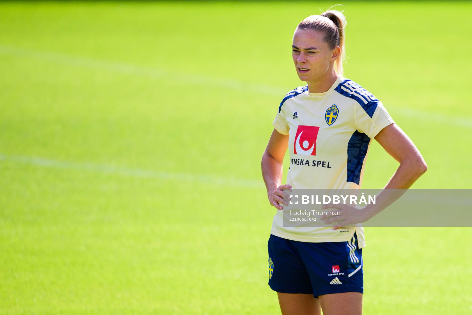 Fridolina Rolfö of the Swedish women's national football