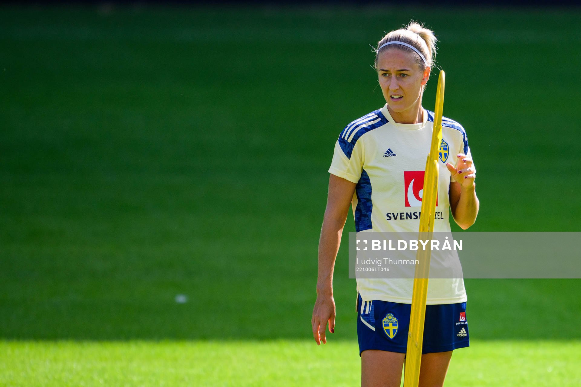 Emma Kullberg of the Swedish women's national football team