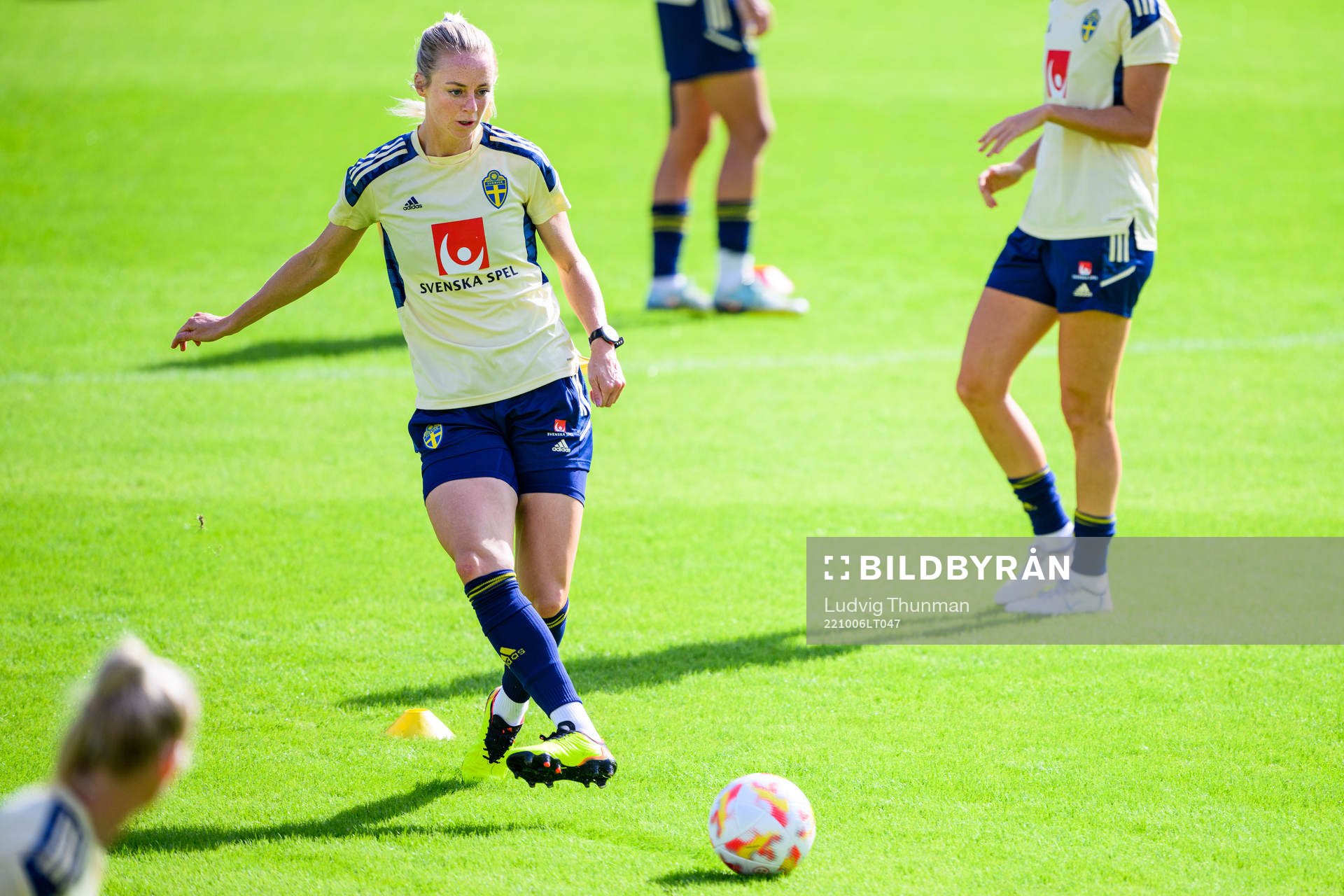 Amanda Ilestedt of the Swedish women's national football