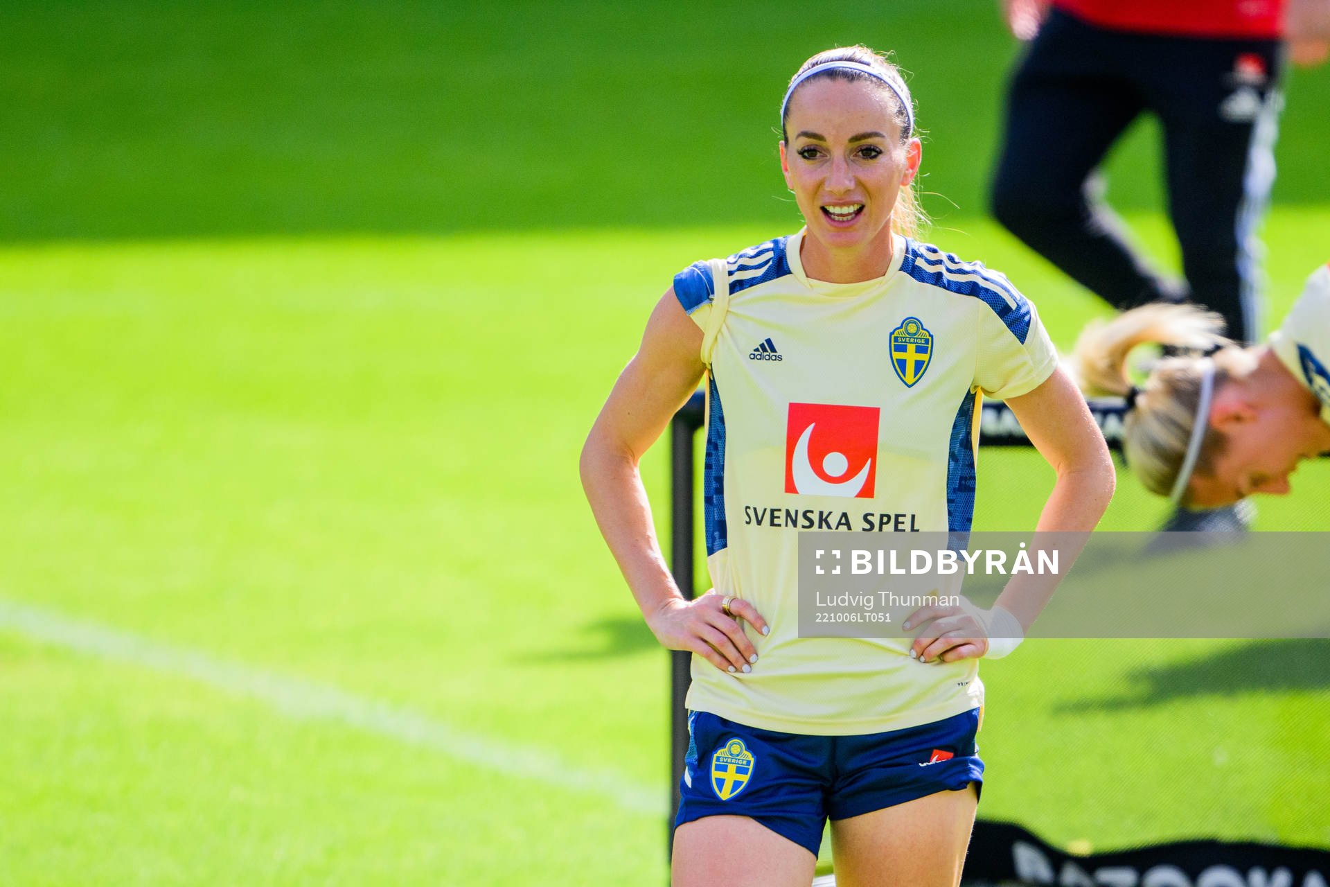 Kosovare Asllani of the Swedish women's national football