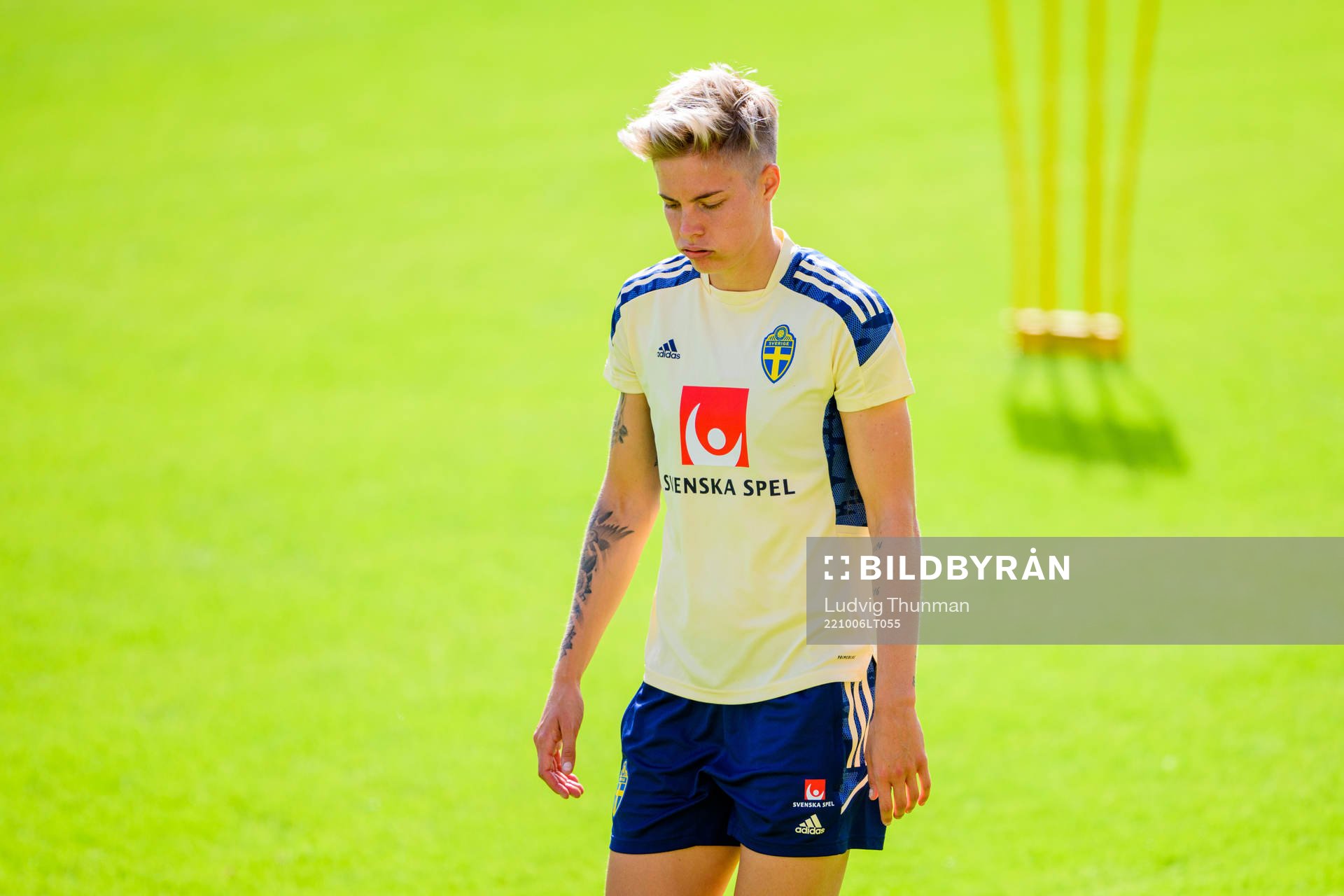Lina Hurtig of the Swedish women's national football team