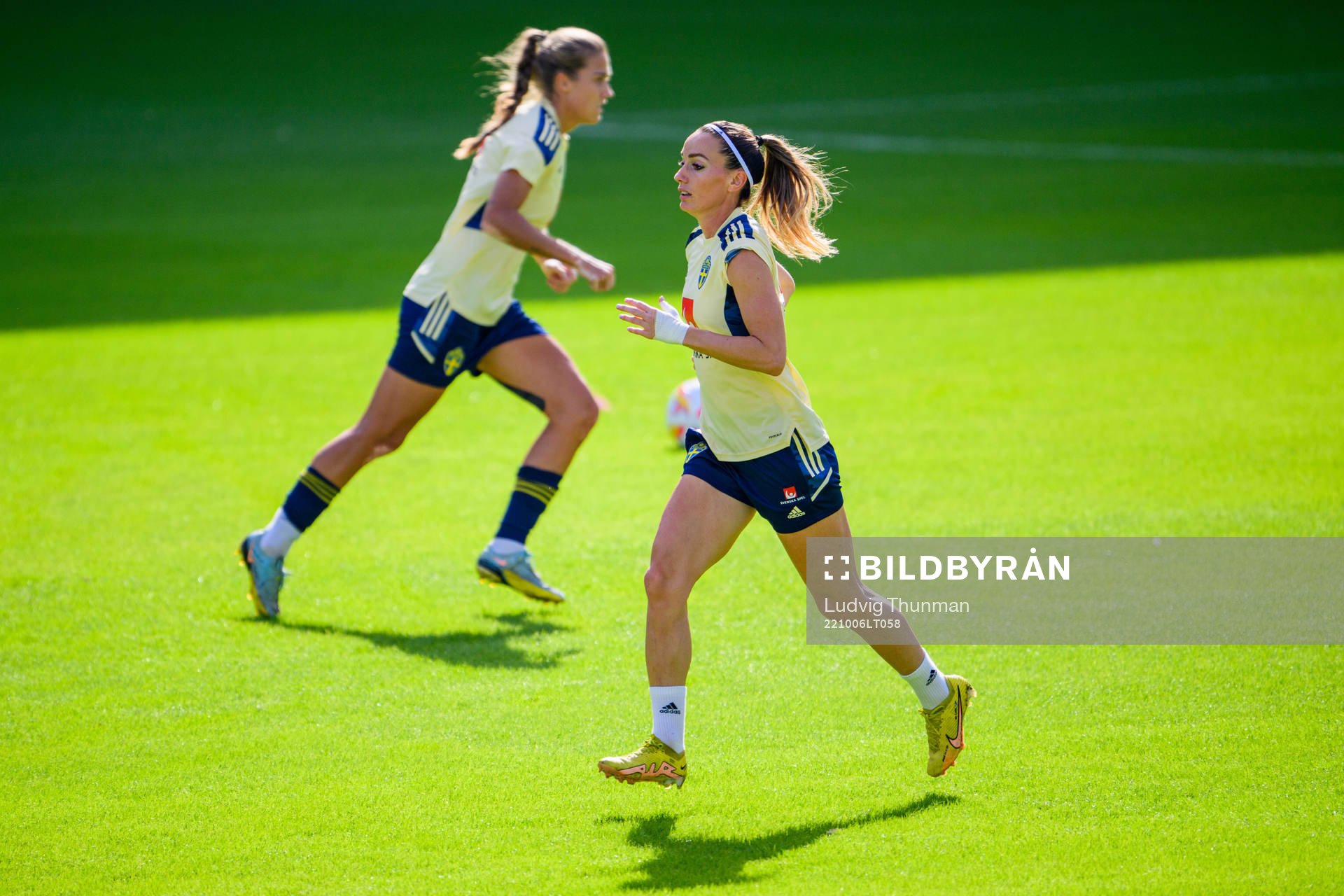 Kosovare Asllani of the Swedish women's national football
