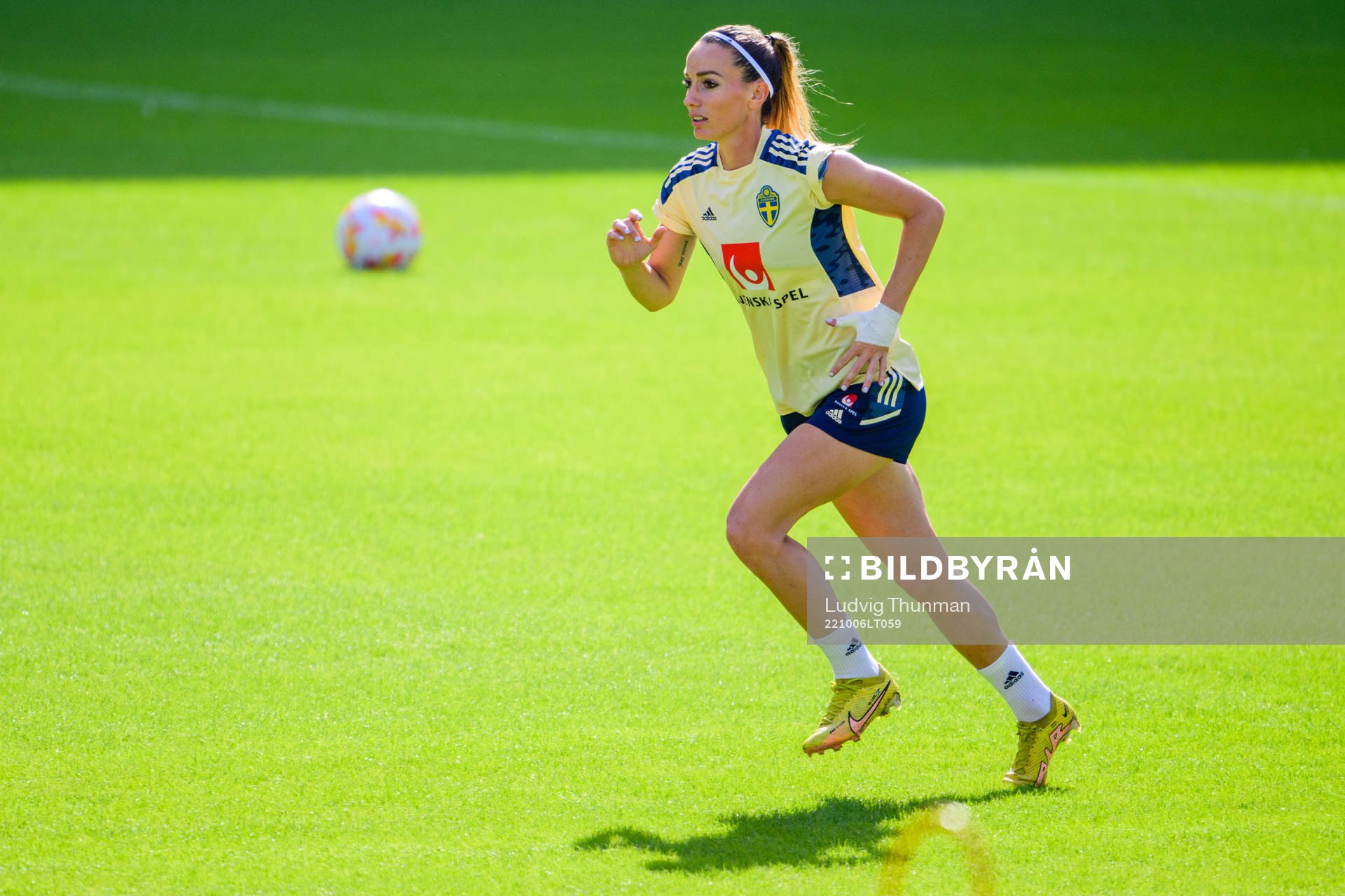 Kosovare Asllani of the Swedish women's national football