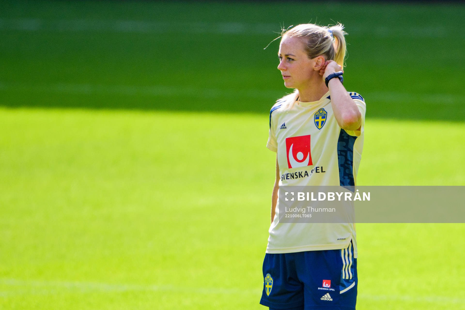 Amanda Ilestedt of the Swedish women's national football