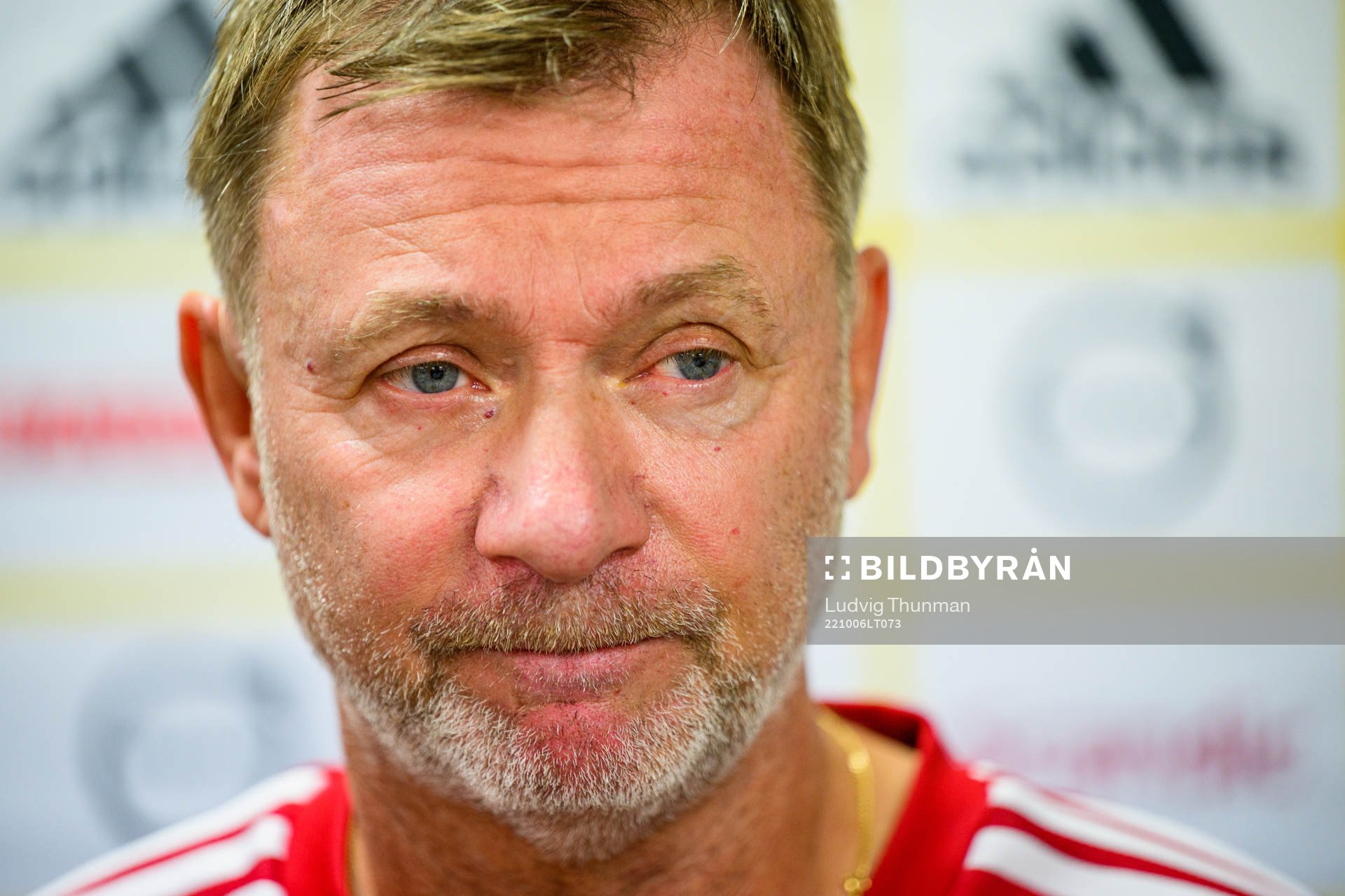 Head coach Peter Gerhardsson of the Swedish women's