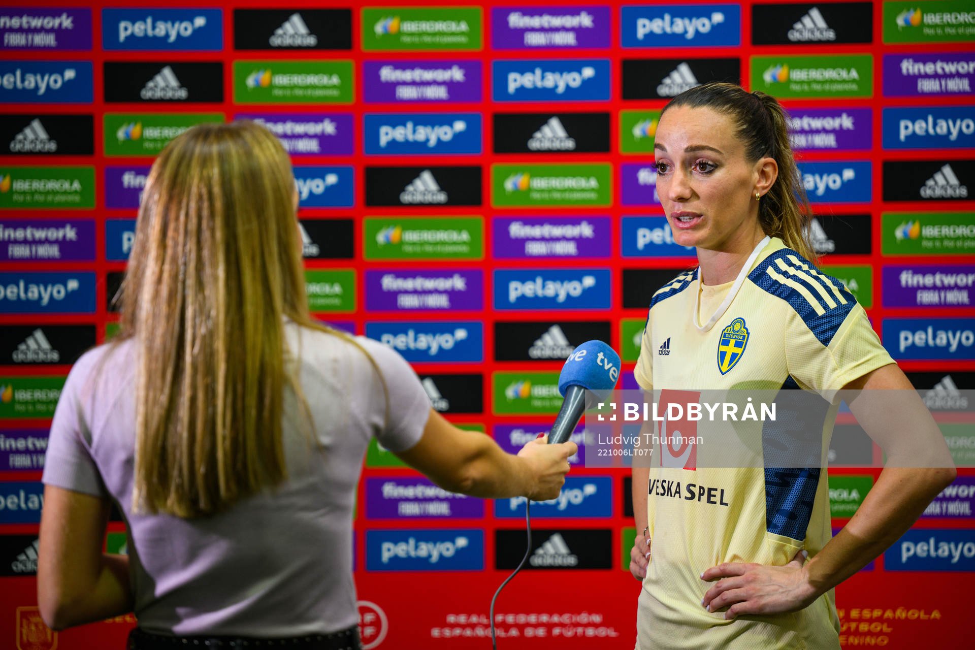 Kosovare Asllani of the Swedish women's national football