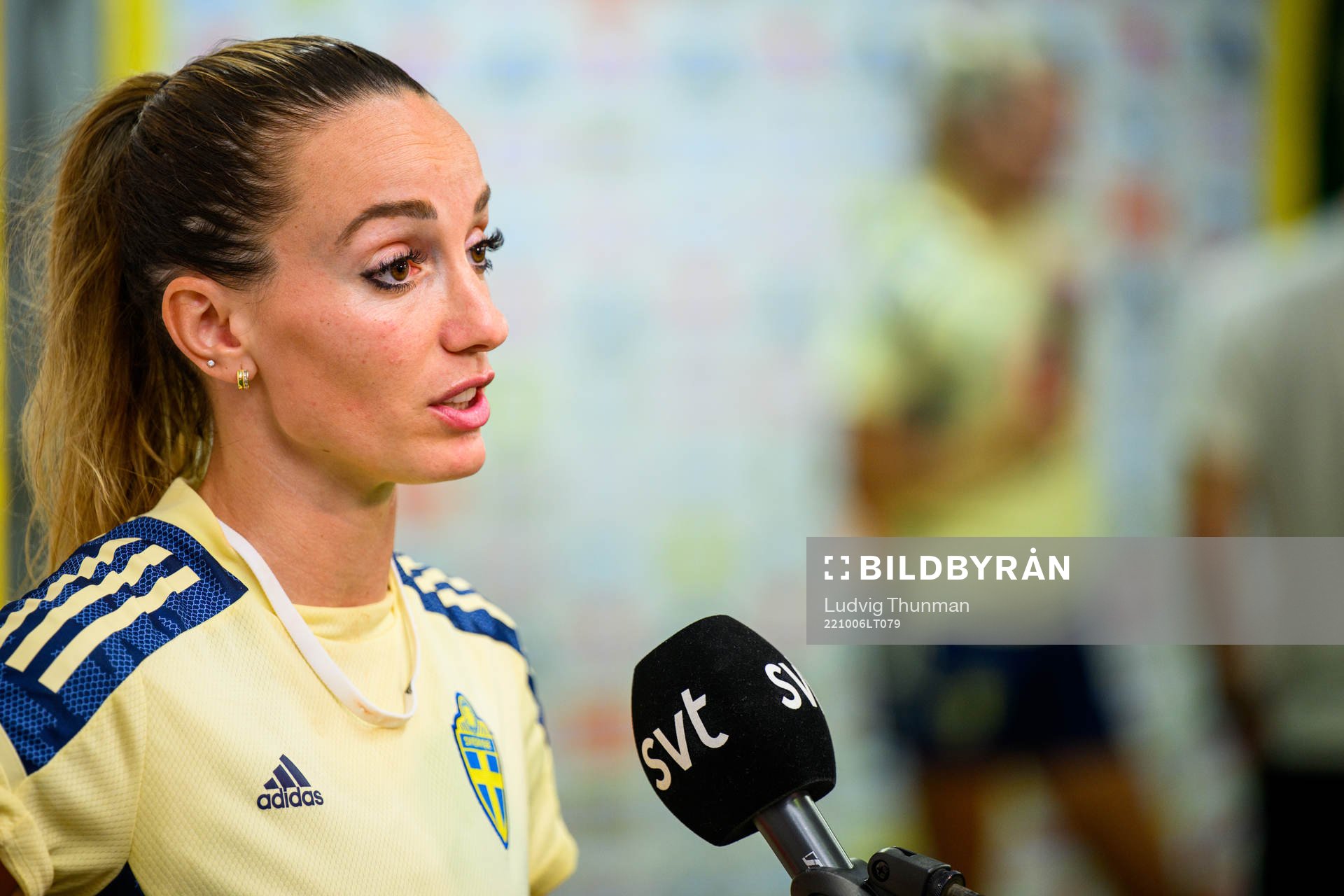 Kosovare Asllani of the Swedish women's national football