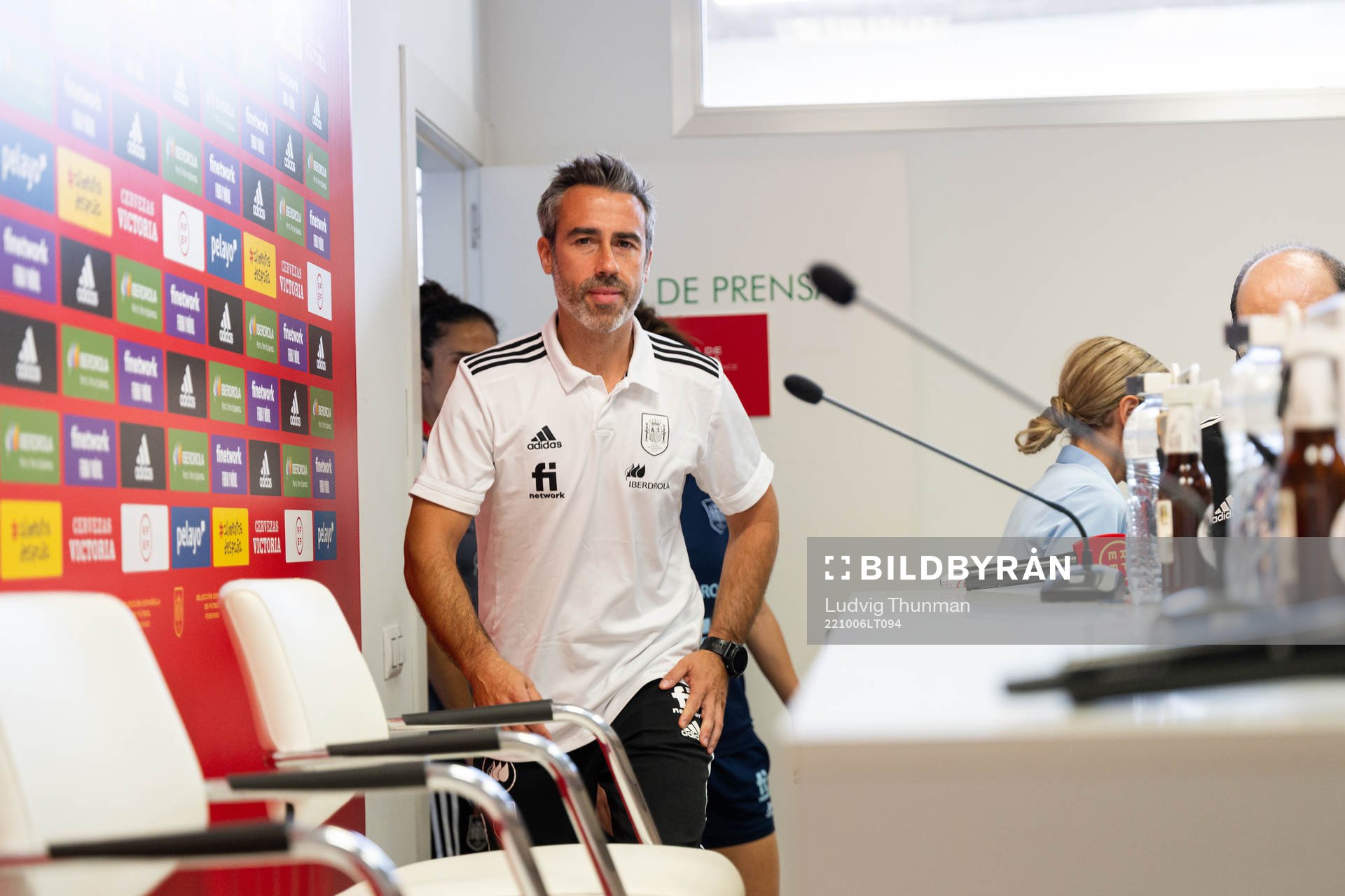 Coach Jorge Vilda of the Spanish women's national football