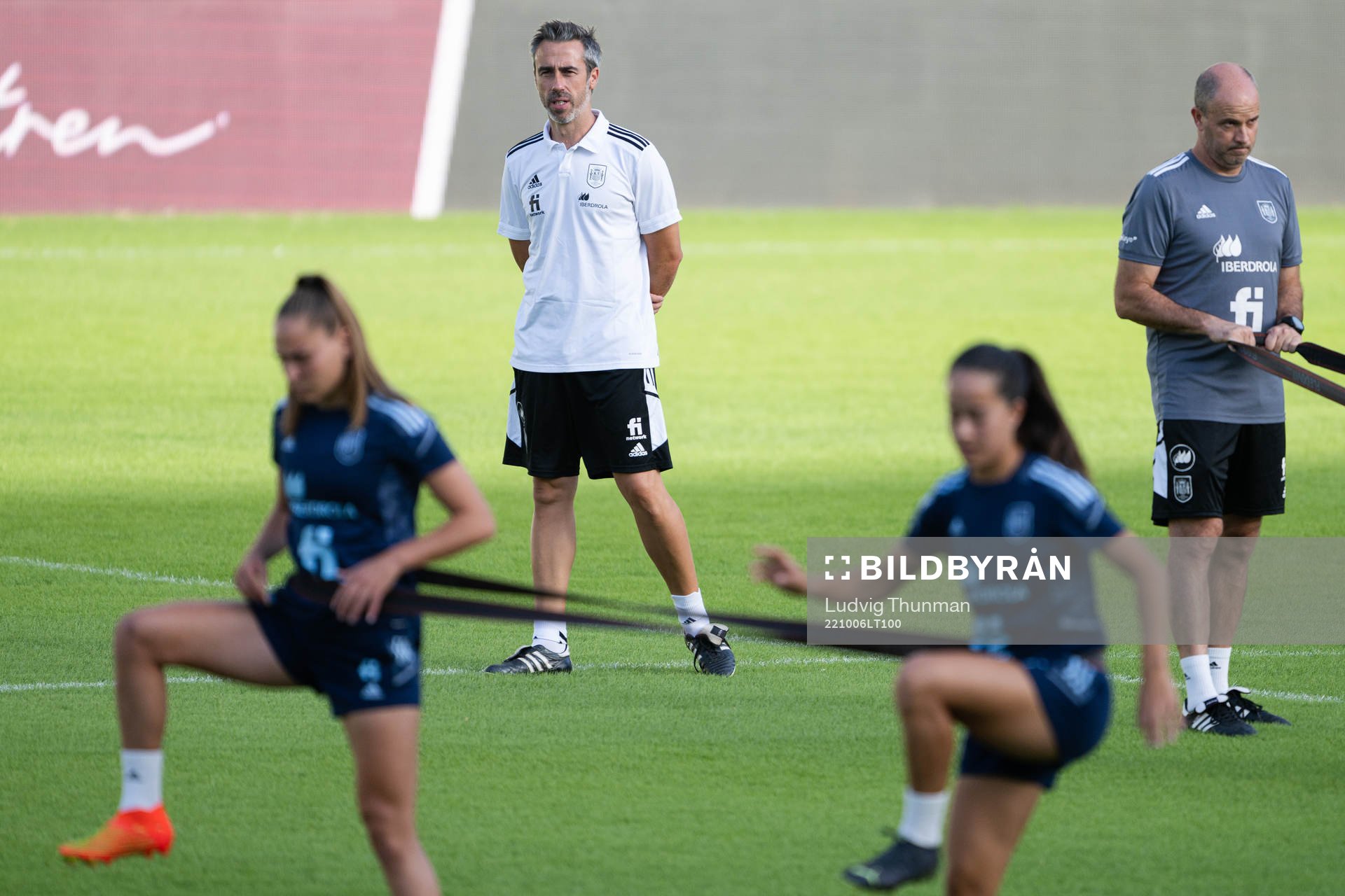 Coach Jorge Vilda of Spanish women's national football team