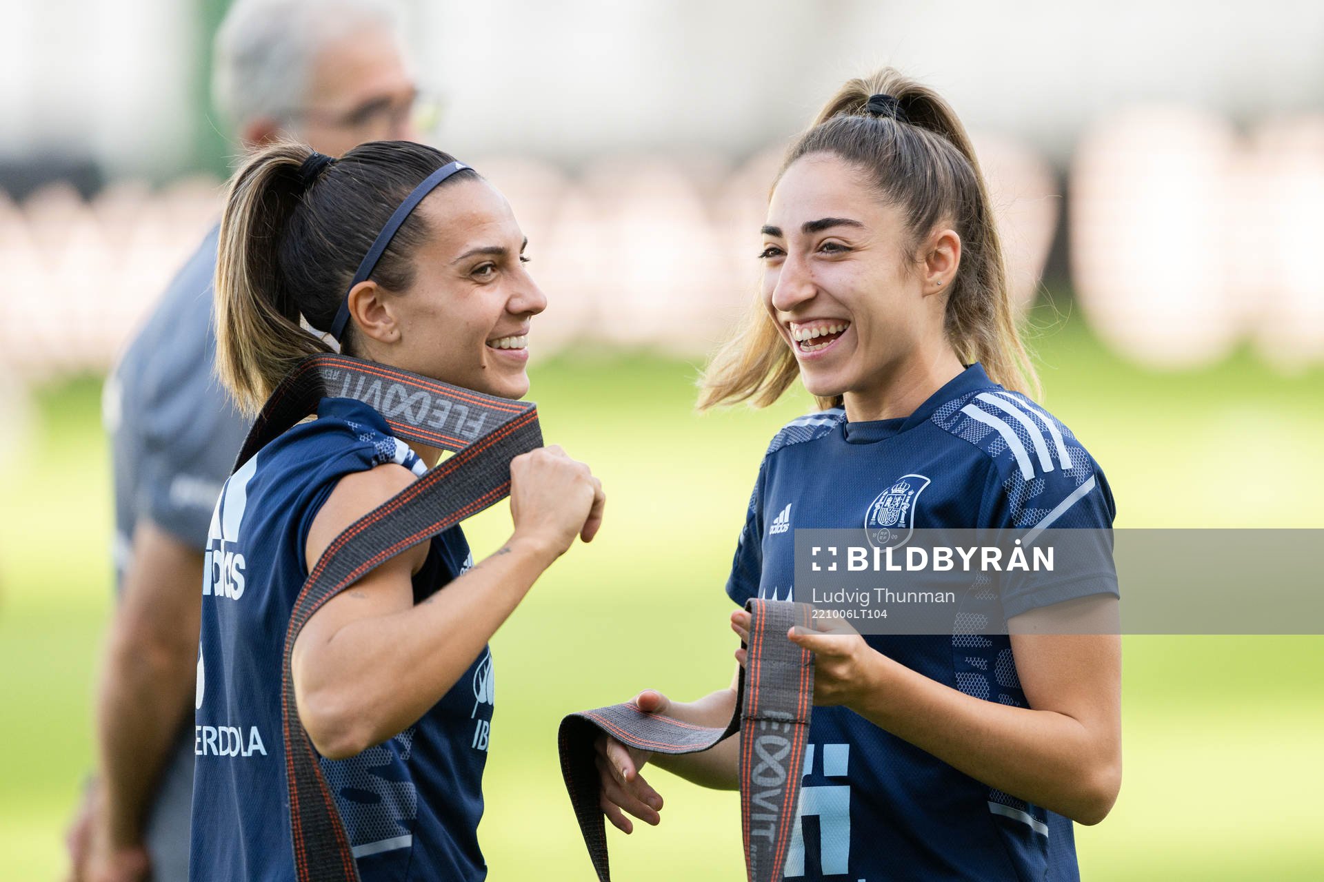 Olga Carmona of Spanish women's national football team at a