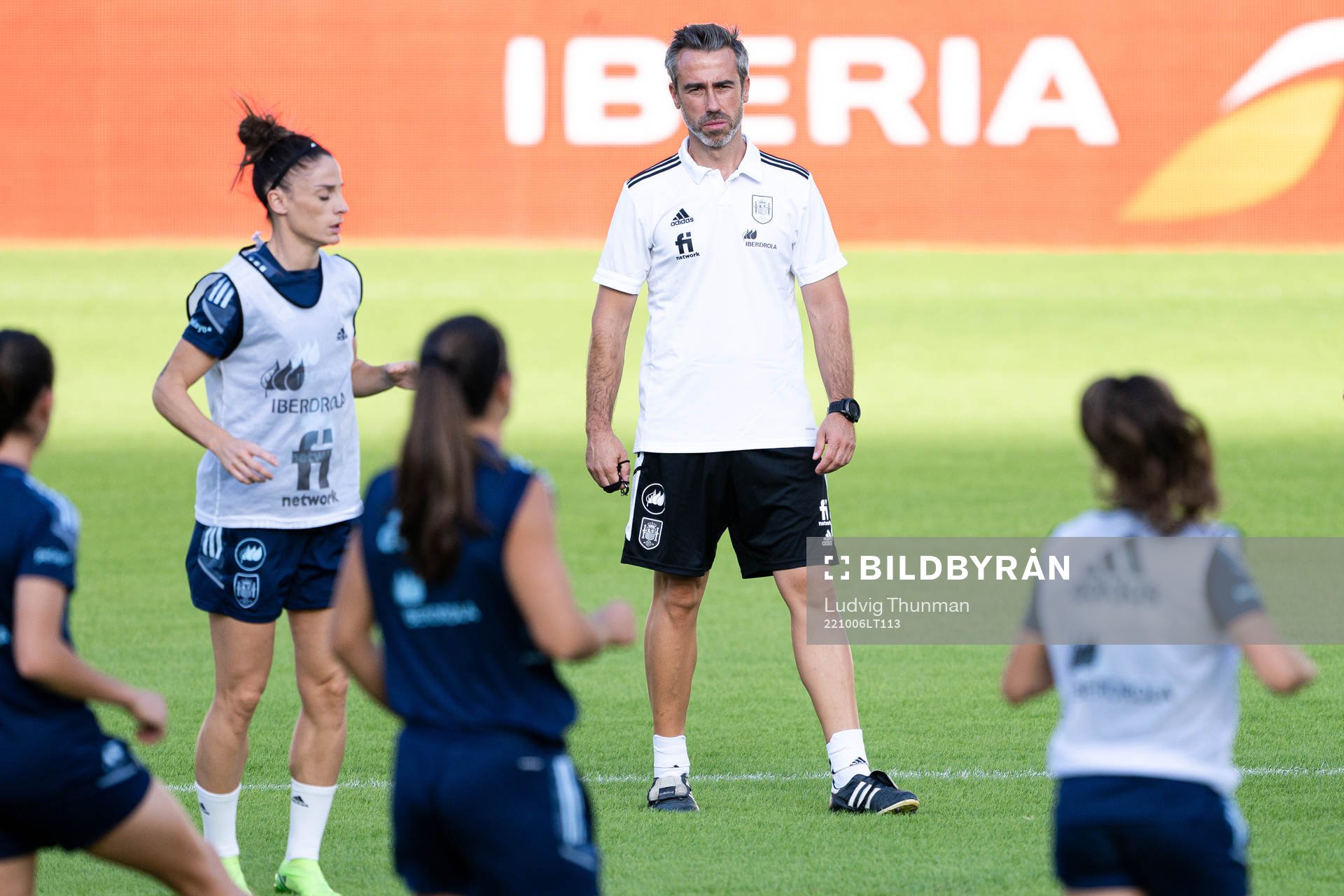 Coach Jorge Vilda of Spanish women's national football team
