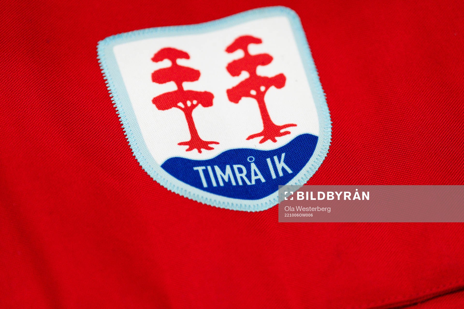 Emblem på en Timtåtröja