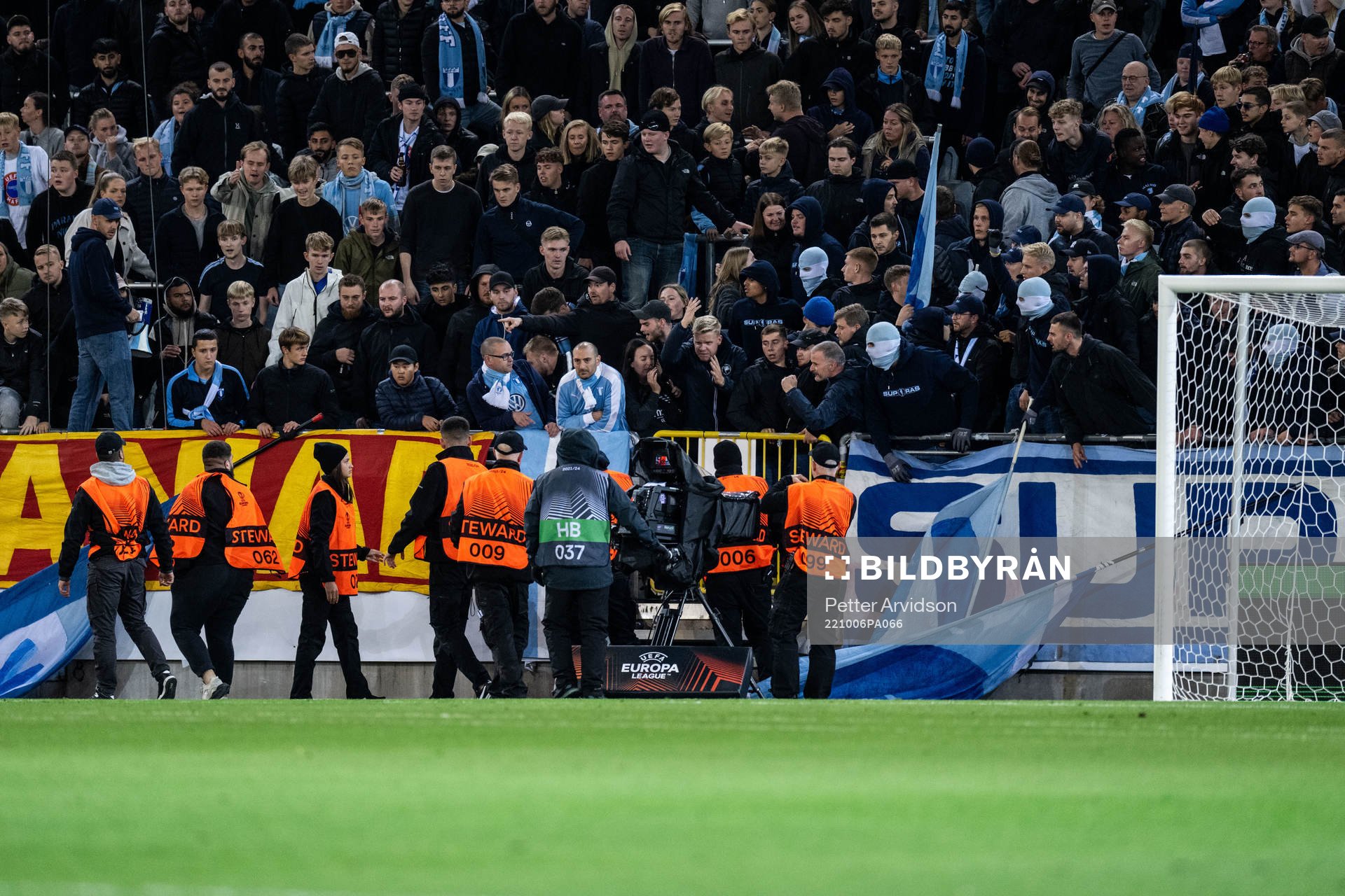 Disturbance among supporters of Malmö FF