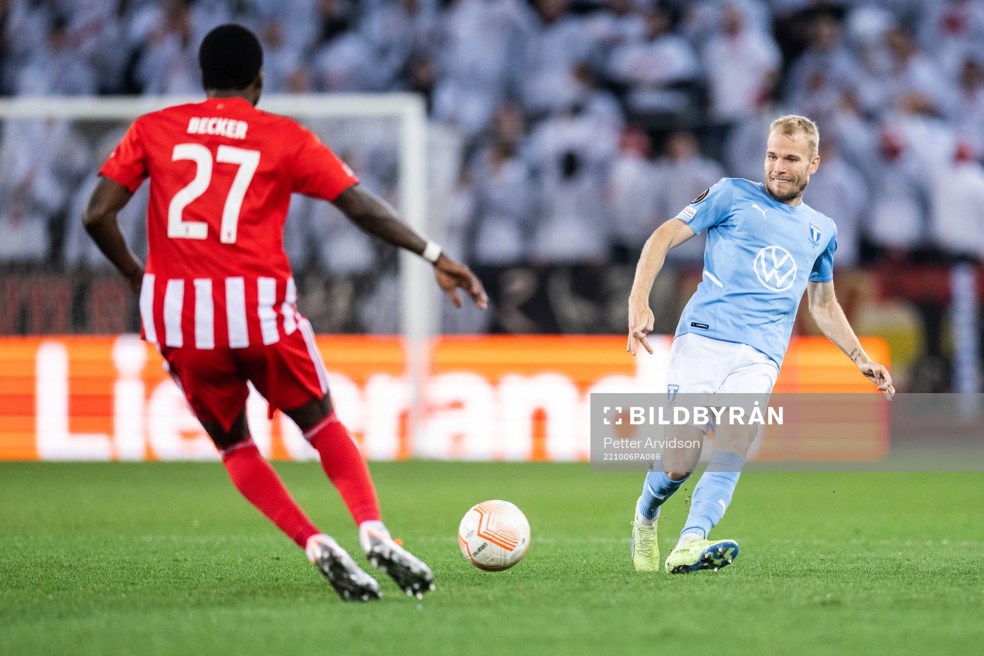 Oscar Lewicki of Malmö FF