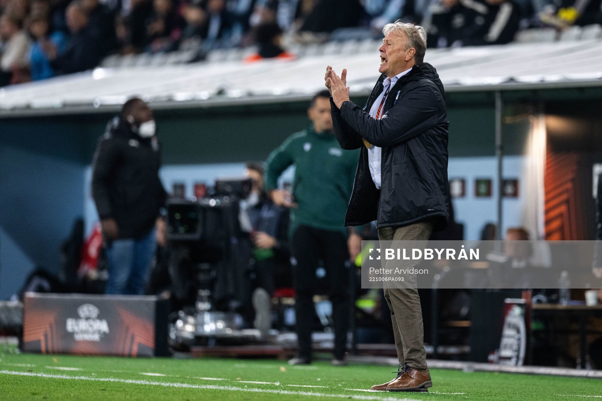 Head coach Åge Hareide of Malmö FF