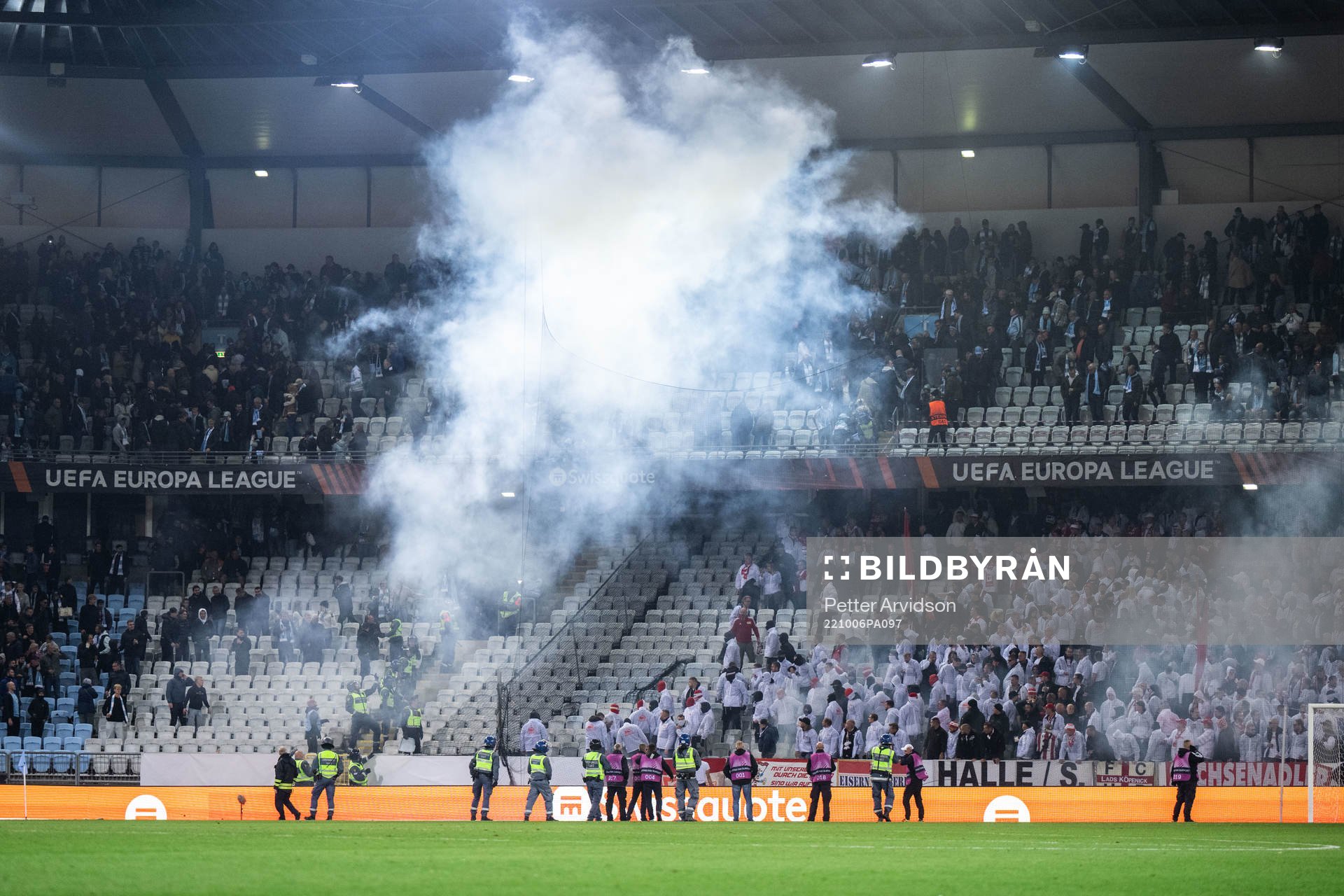Disturbance in the stands