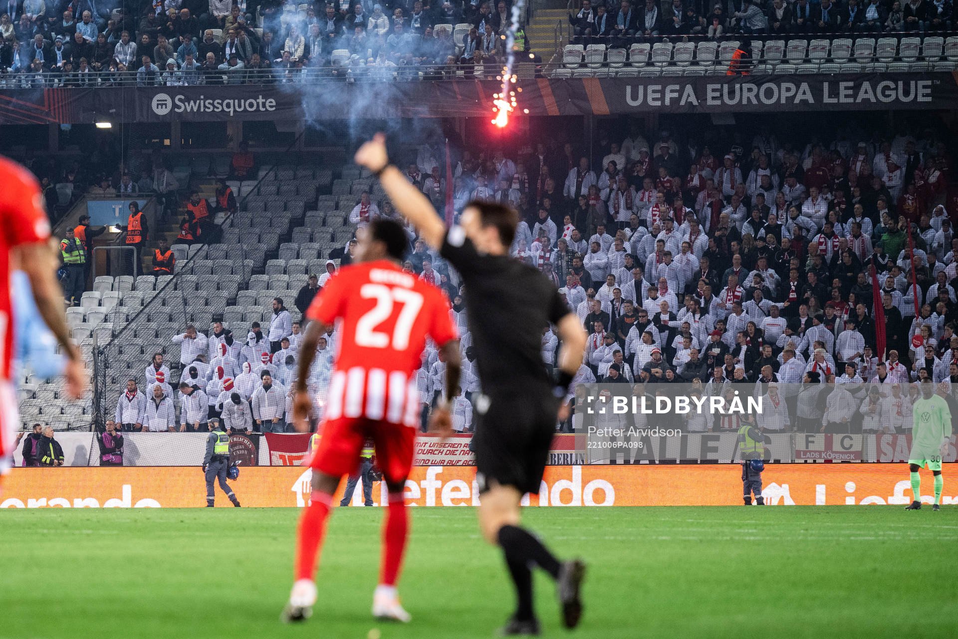 Disturbance in the stands