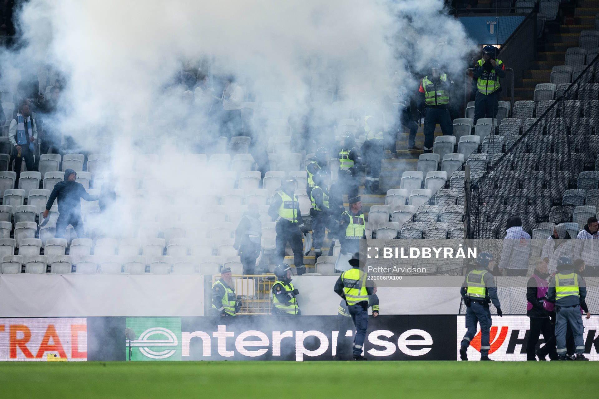 Disturbance in the stands