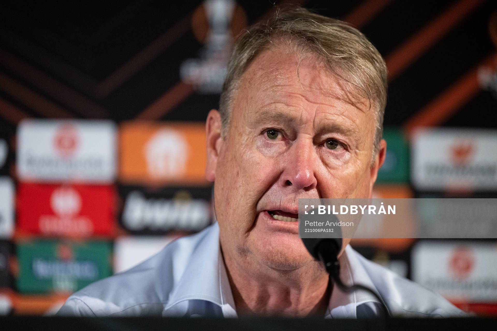 Head coach Åge Hareide of Malmö FF