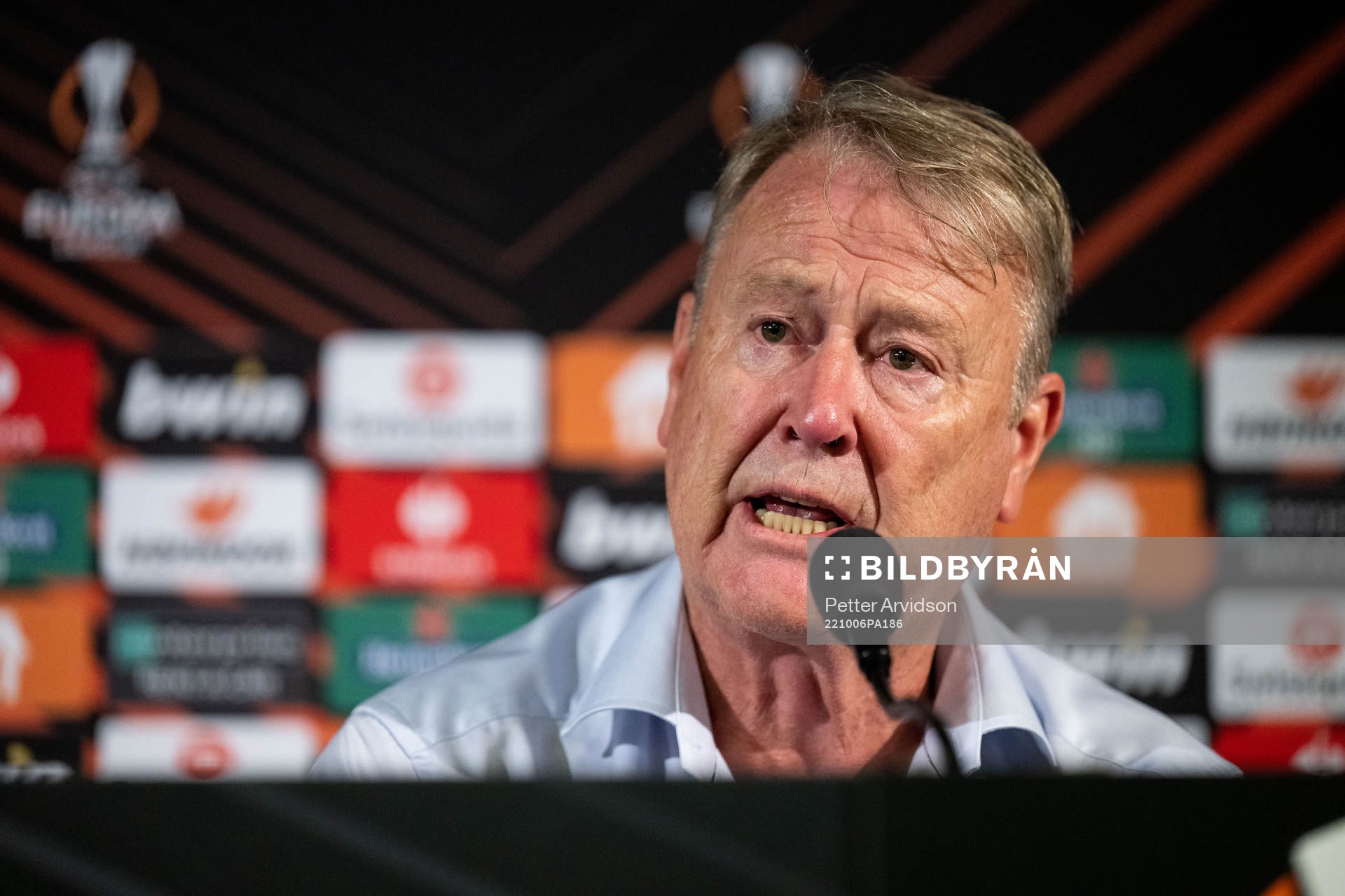 Head coach Åge Hareide of Malmö FF