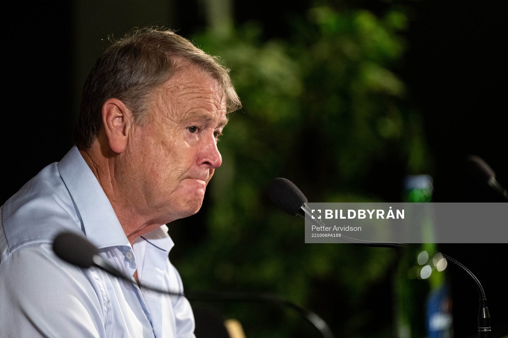 Head coach Åge Hareide of Malmö FF
