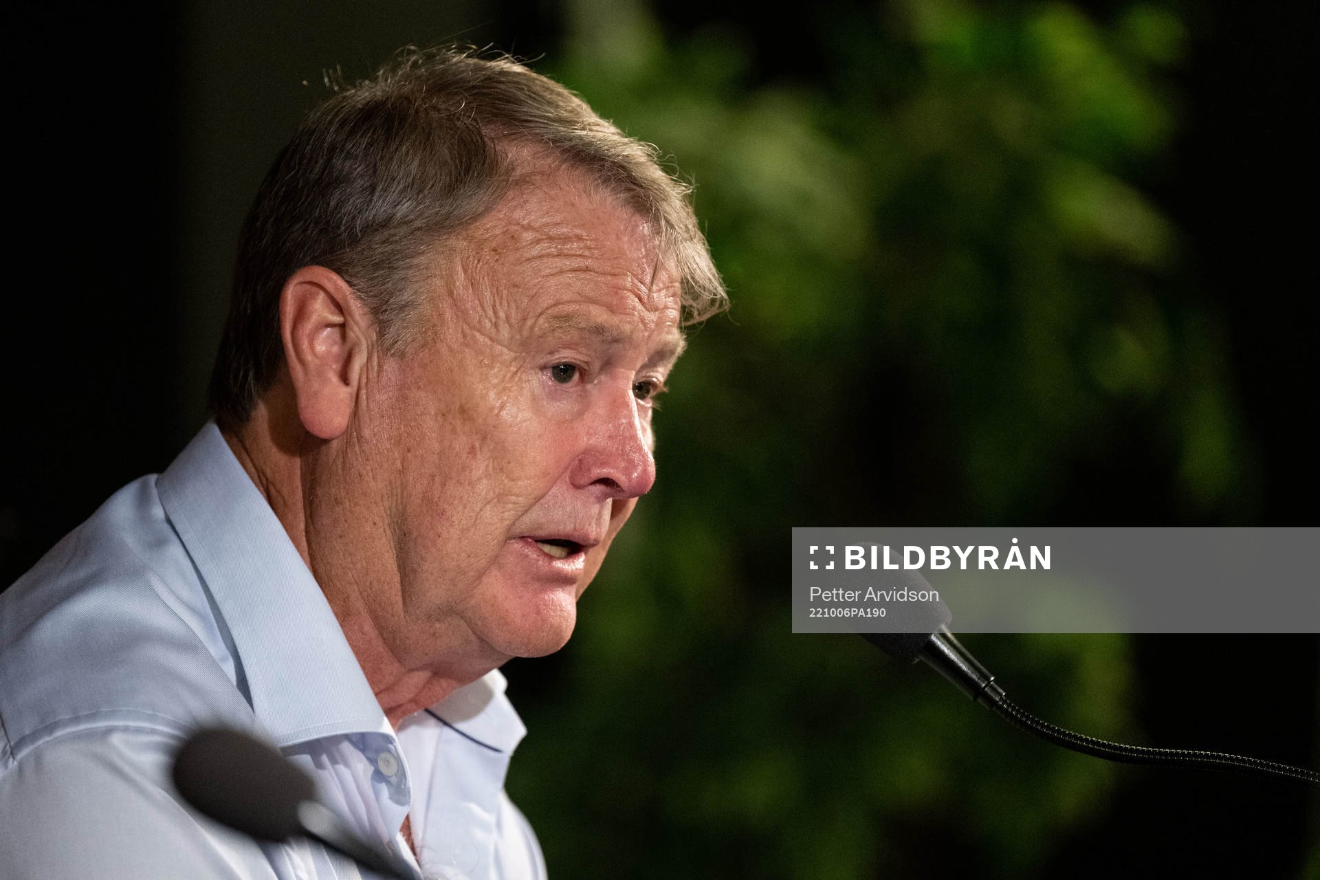 Head coach Åge Hareide of Malmö FF