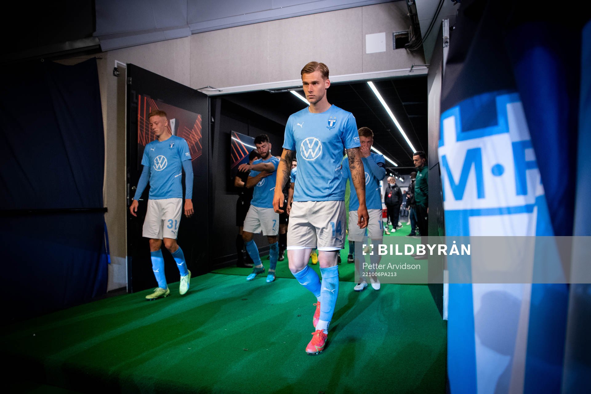 Felix Beijmo of Malmö FF prior to the second half