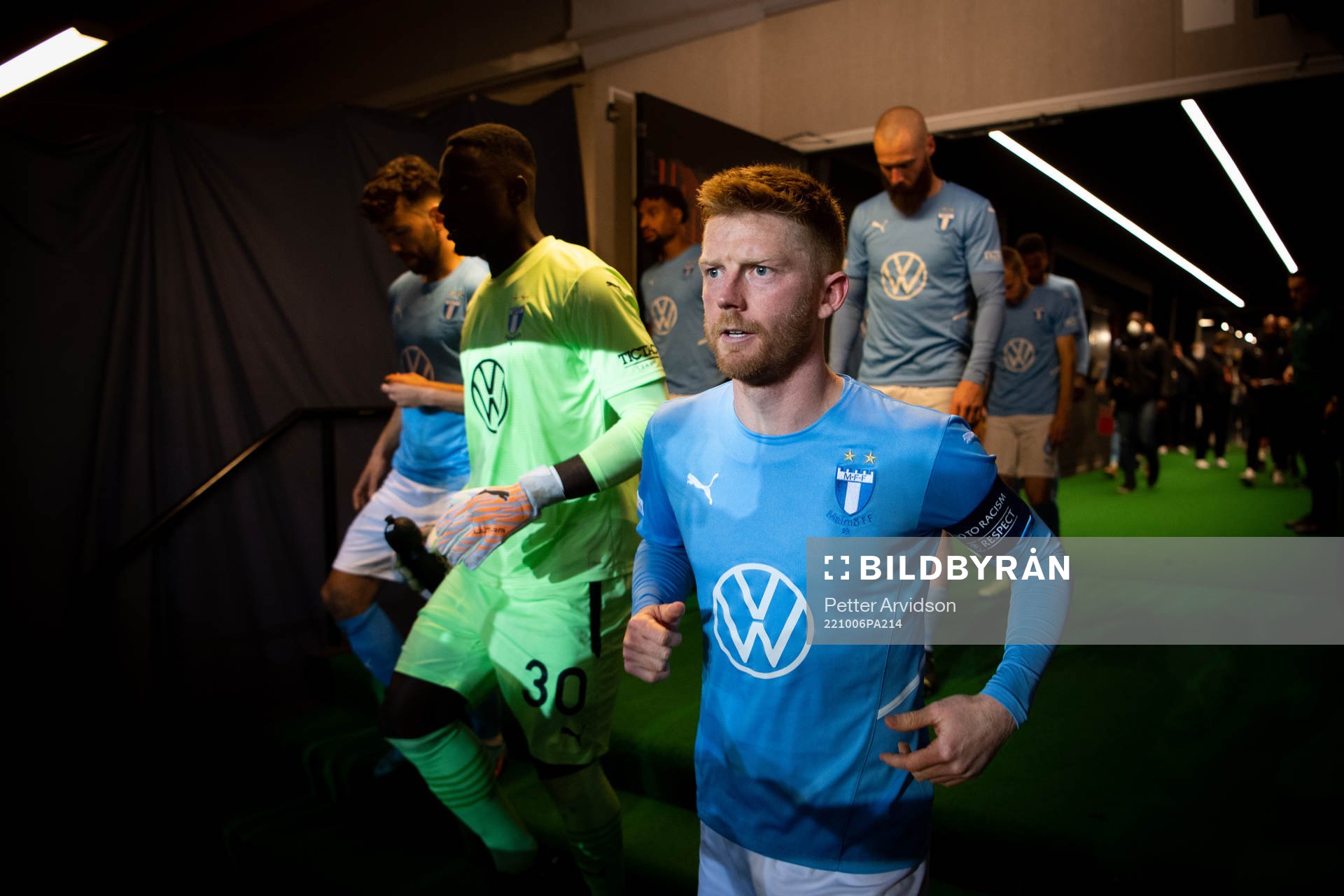 Anders Christiansen of Malmö FF prior to the second half