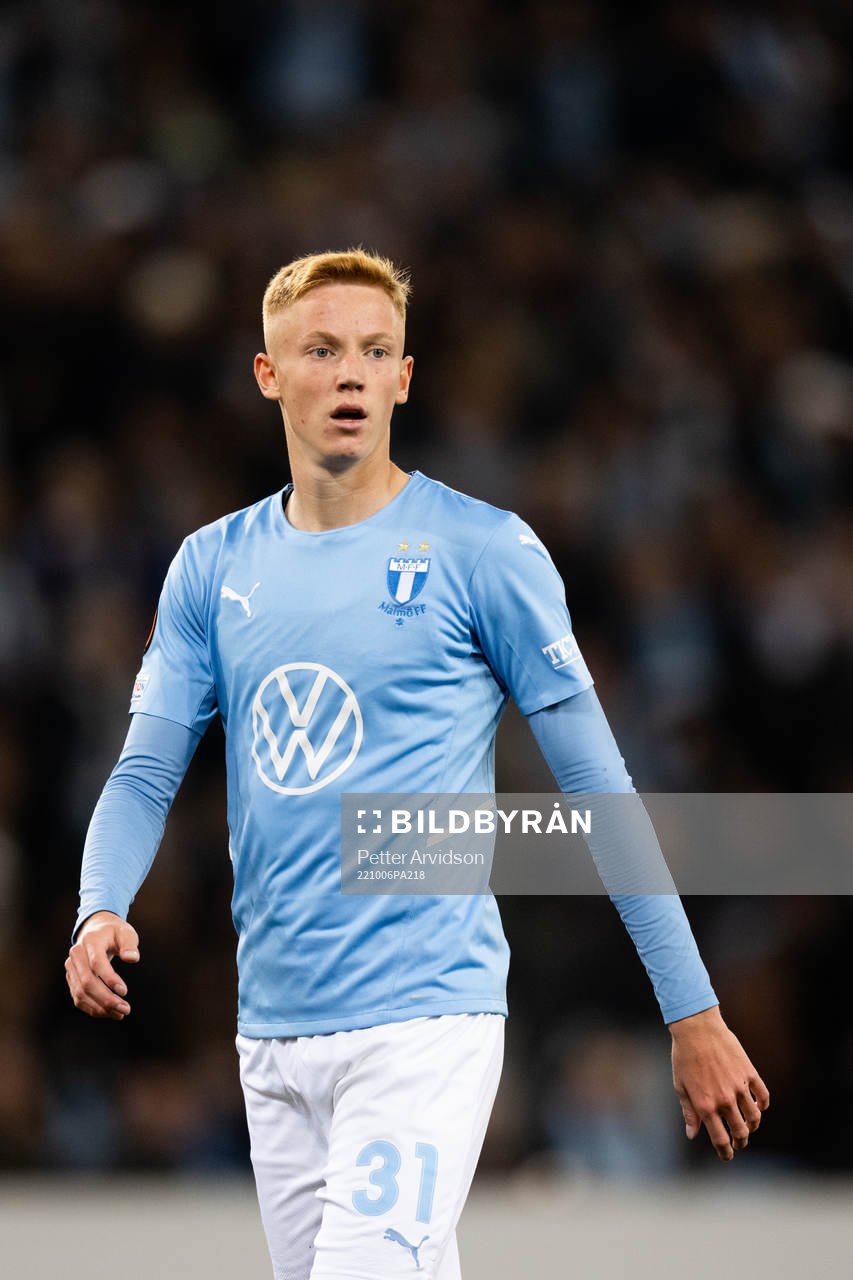 Hugo Larsson of Malmö FF
