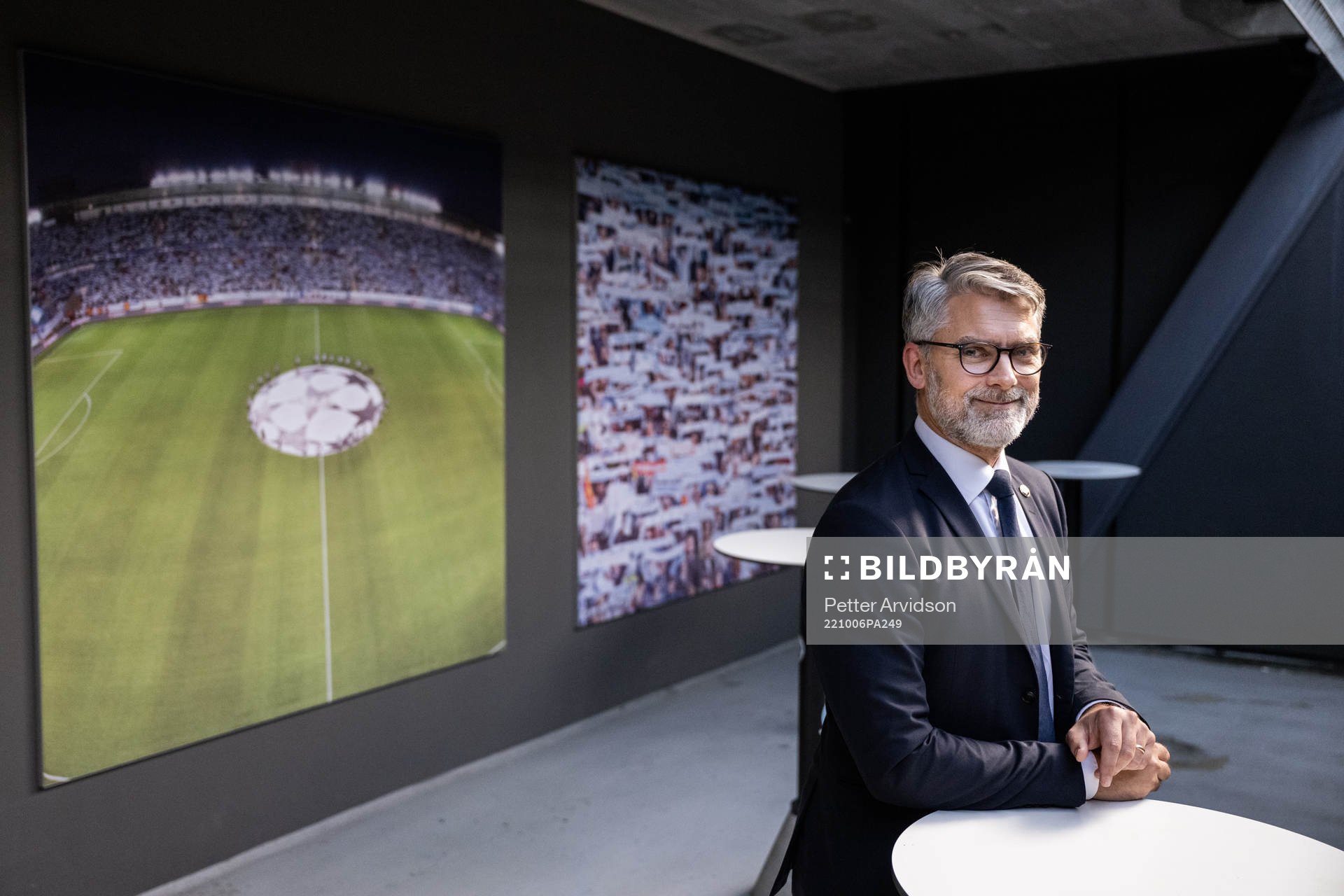 Malmö FFs VD Niclas Carlnén poserar för ett porträtt den 6 oktober 2022 i Malmö. 
