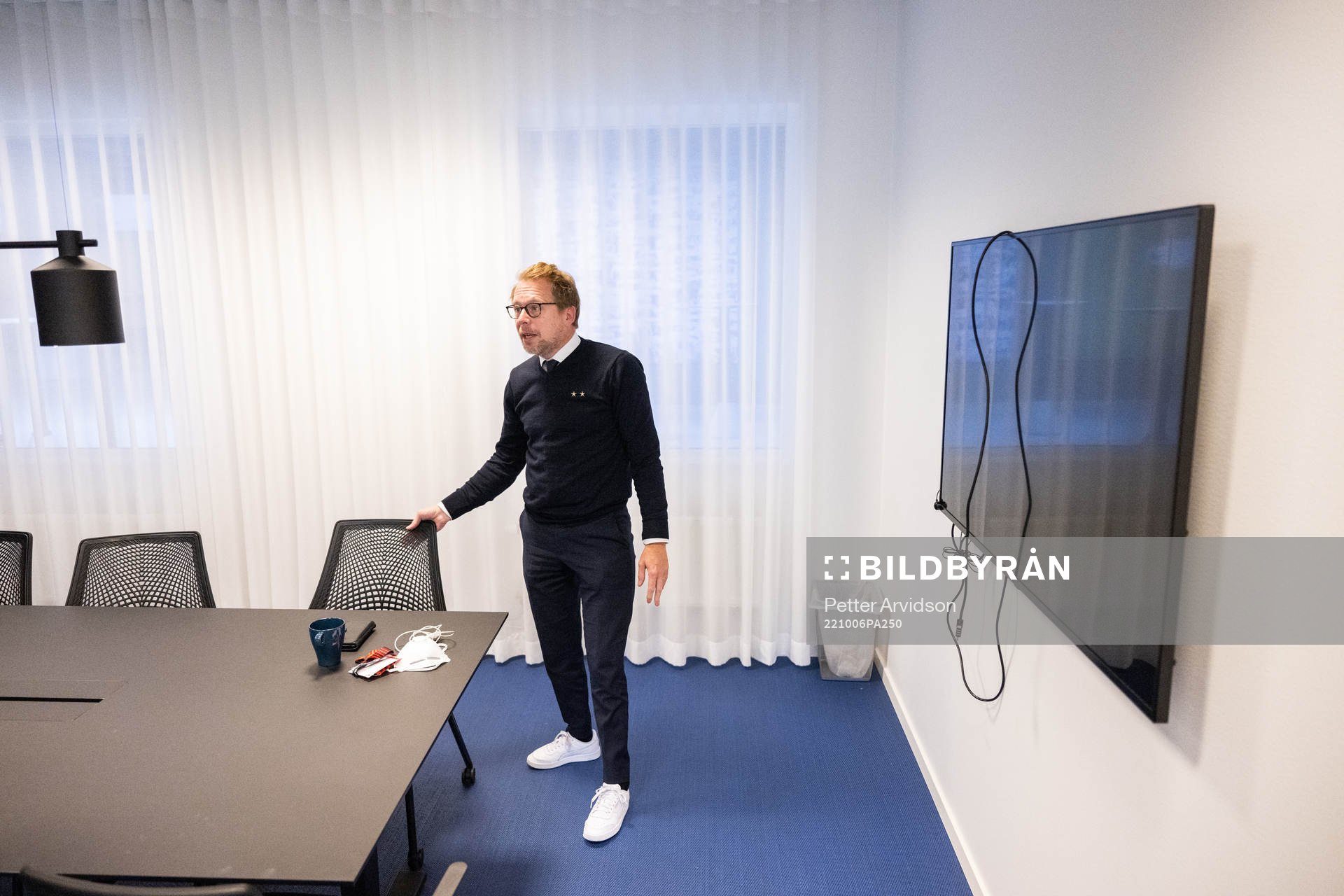 Malmö FFs pressansvarig Peter Sohlmér