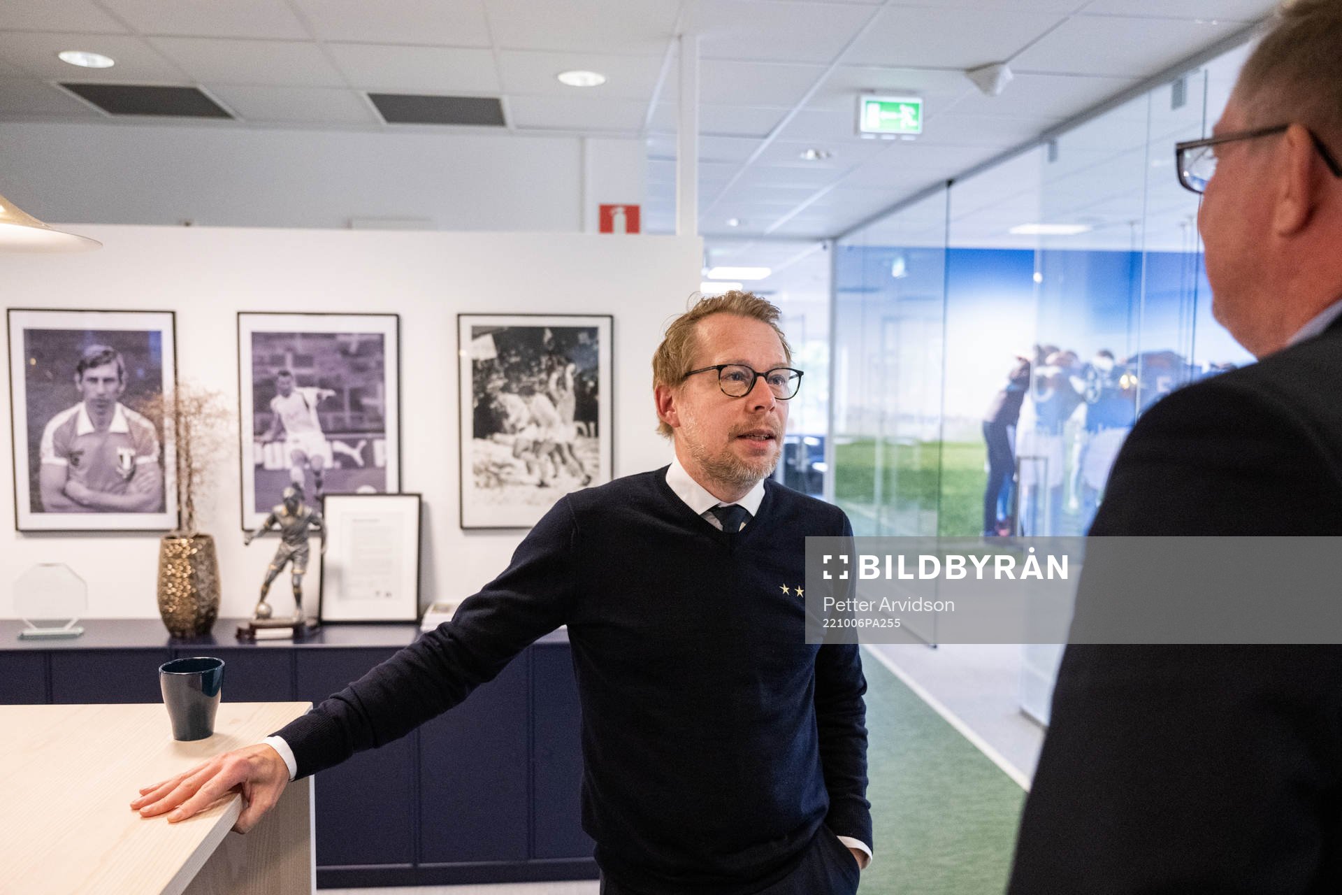 Malmö FFs pressansvarig Peter Sohlmér