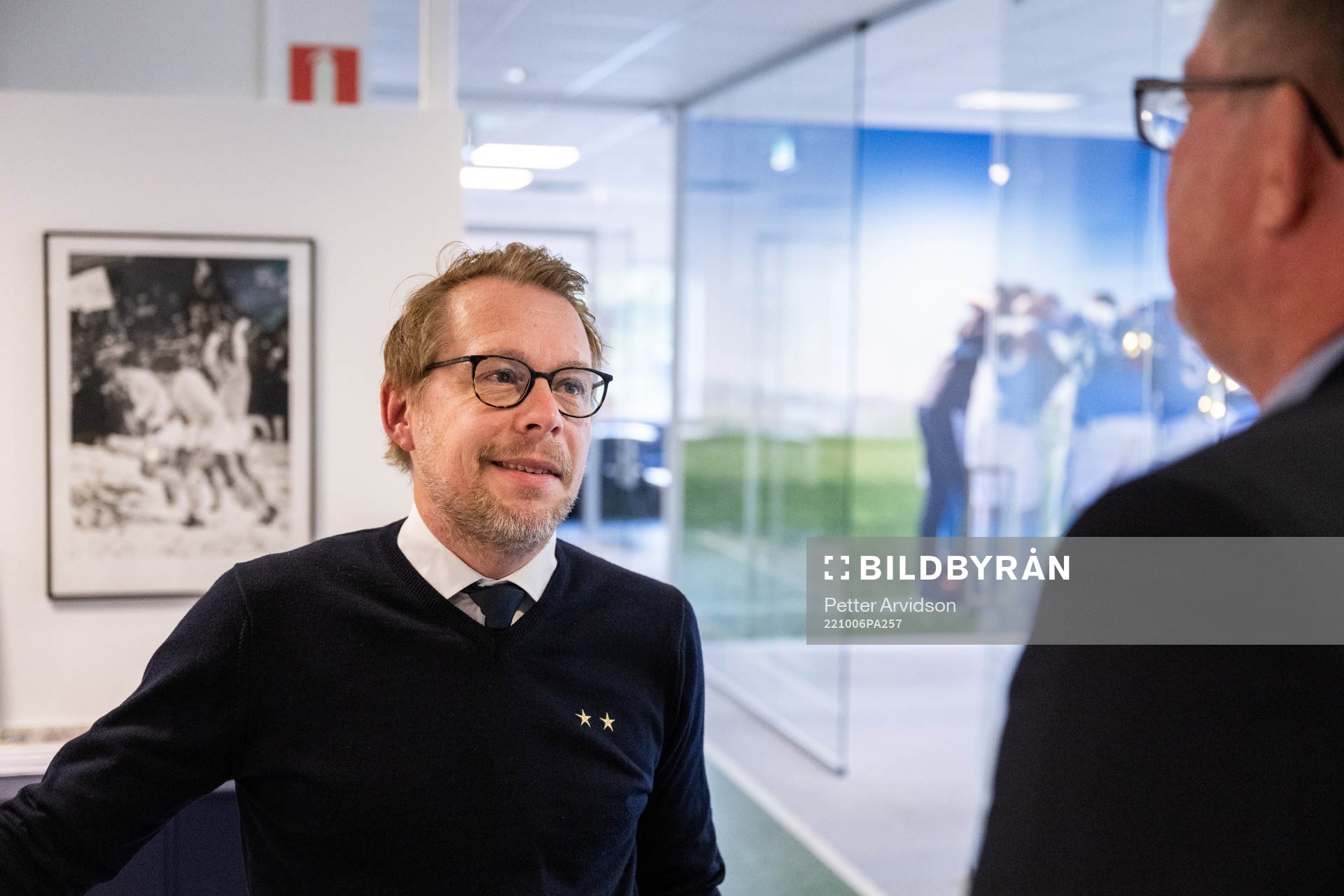 Malmö FFs pressansvarig Peter Sohlmér