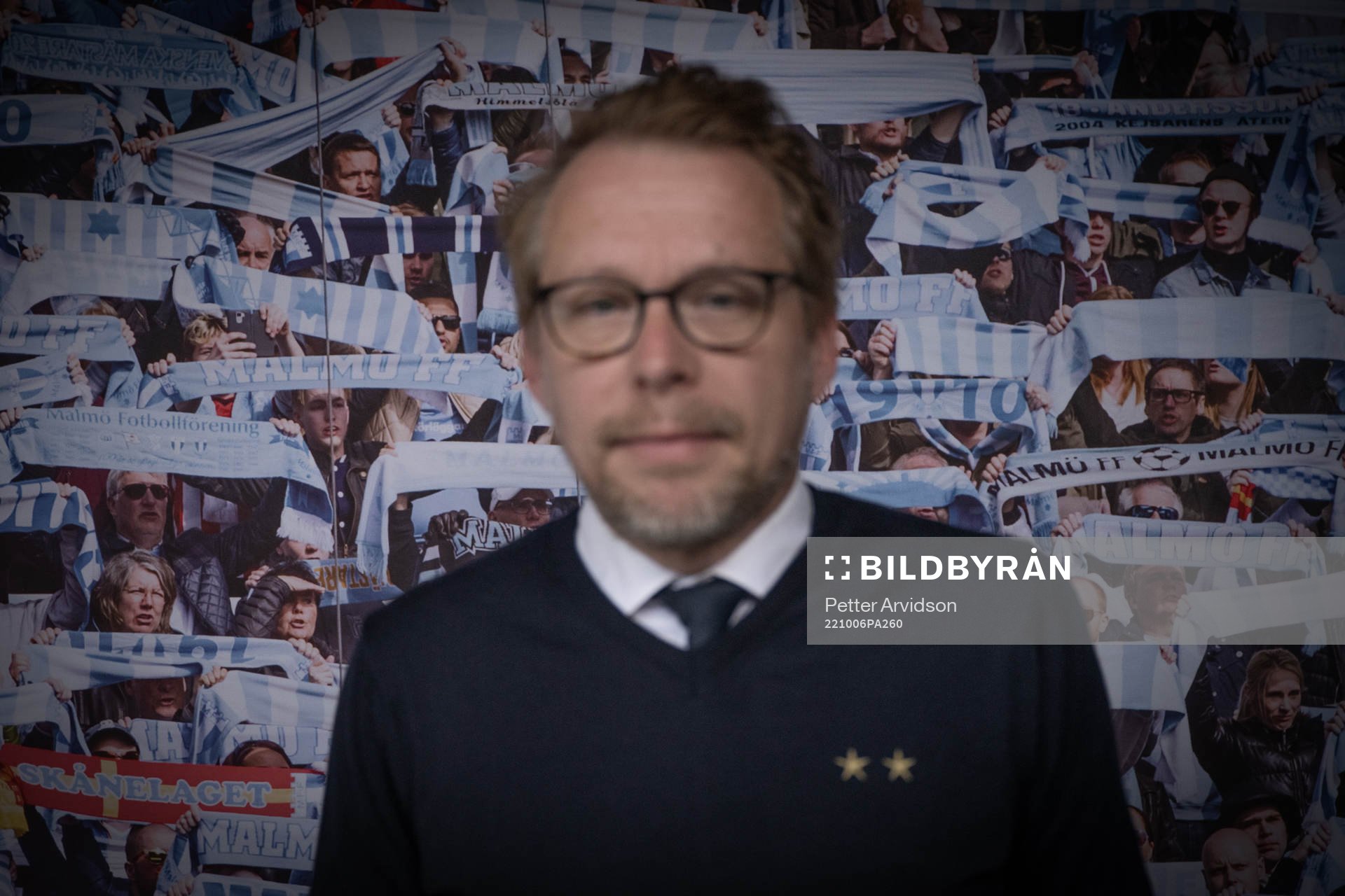 Malmö FFs pressansvarig Peter Sohlmér
