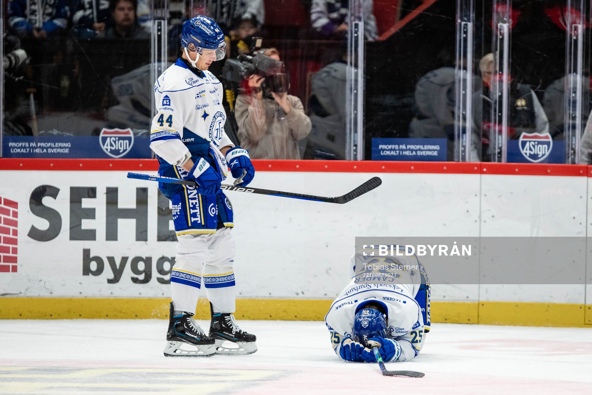 Leksands Carter Camper har ont