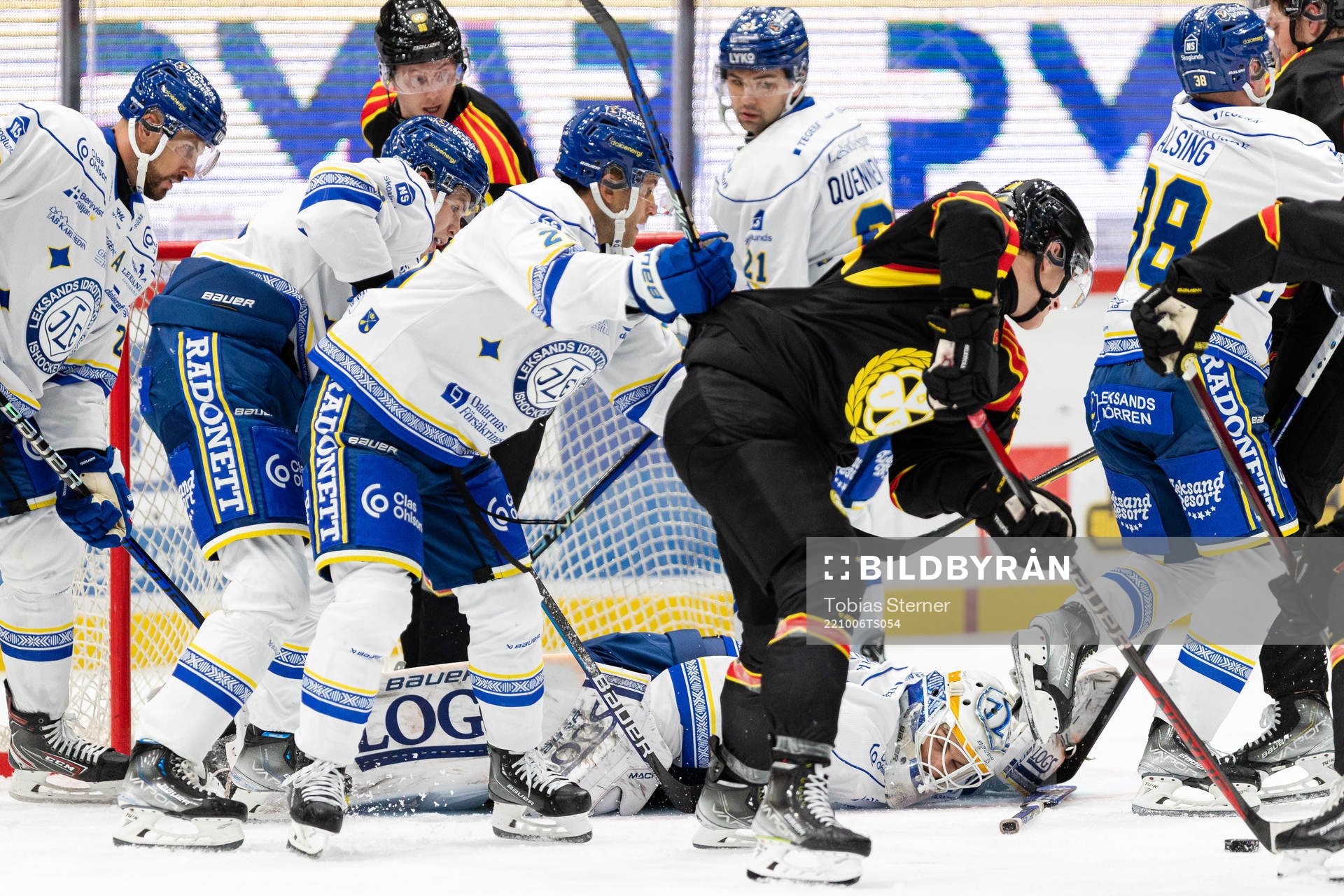 Leksands målvakt Mantas Armalis