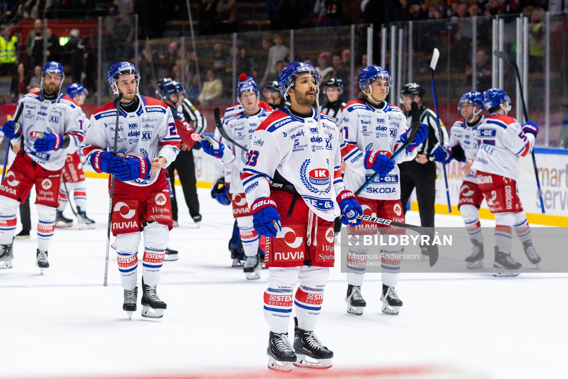 Oskarshamns Cameron Brace deppar