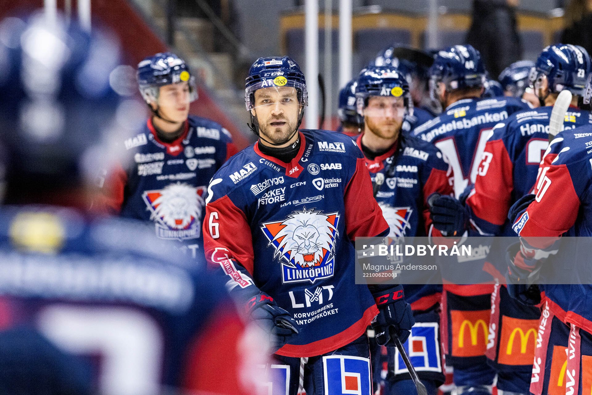 Linköpings Craig Schira jublar