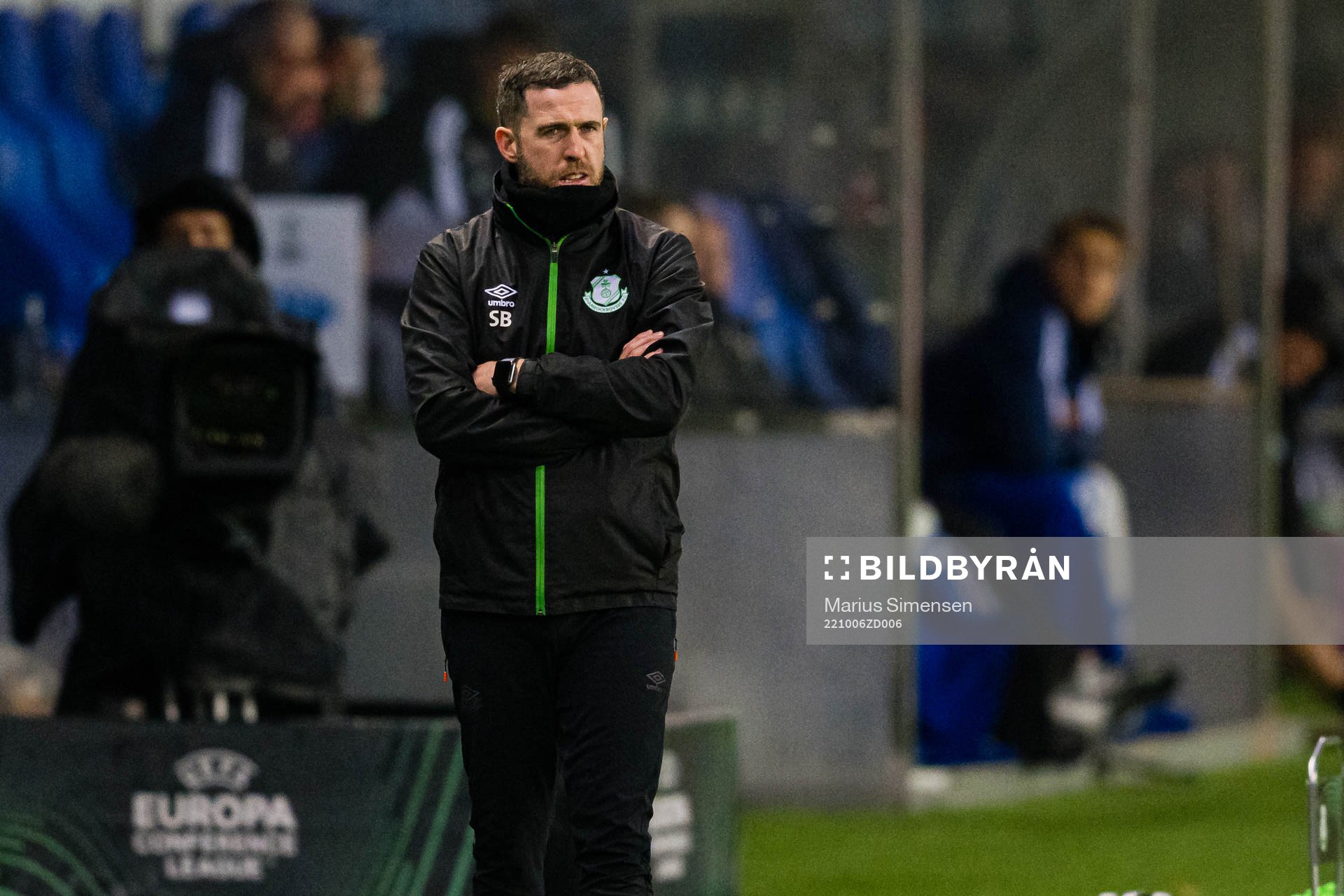 Stephen Bradley, head coach of Shamrock Rovers
