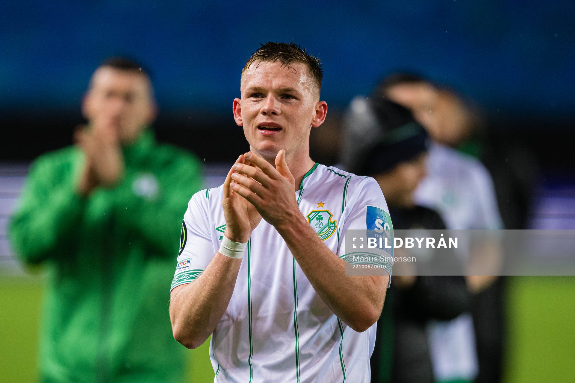 Andy Lyons of Shamrock Rovers
