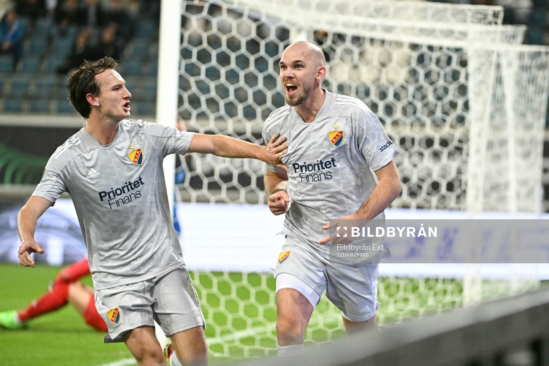 Hjalmar Ekdahl and Marcus Danielson of Djurgården