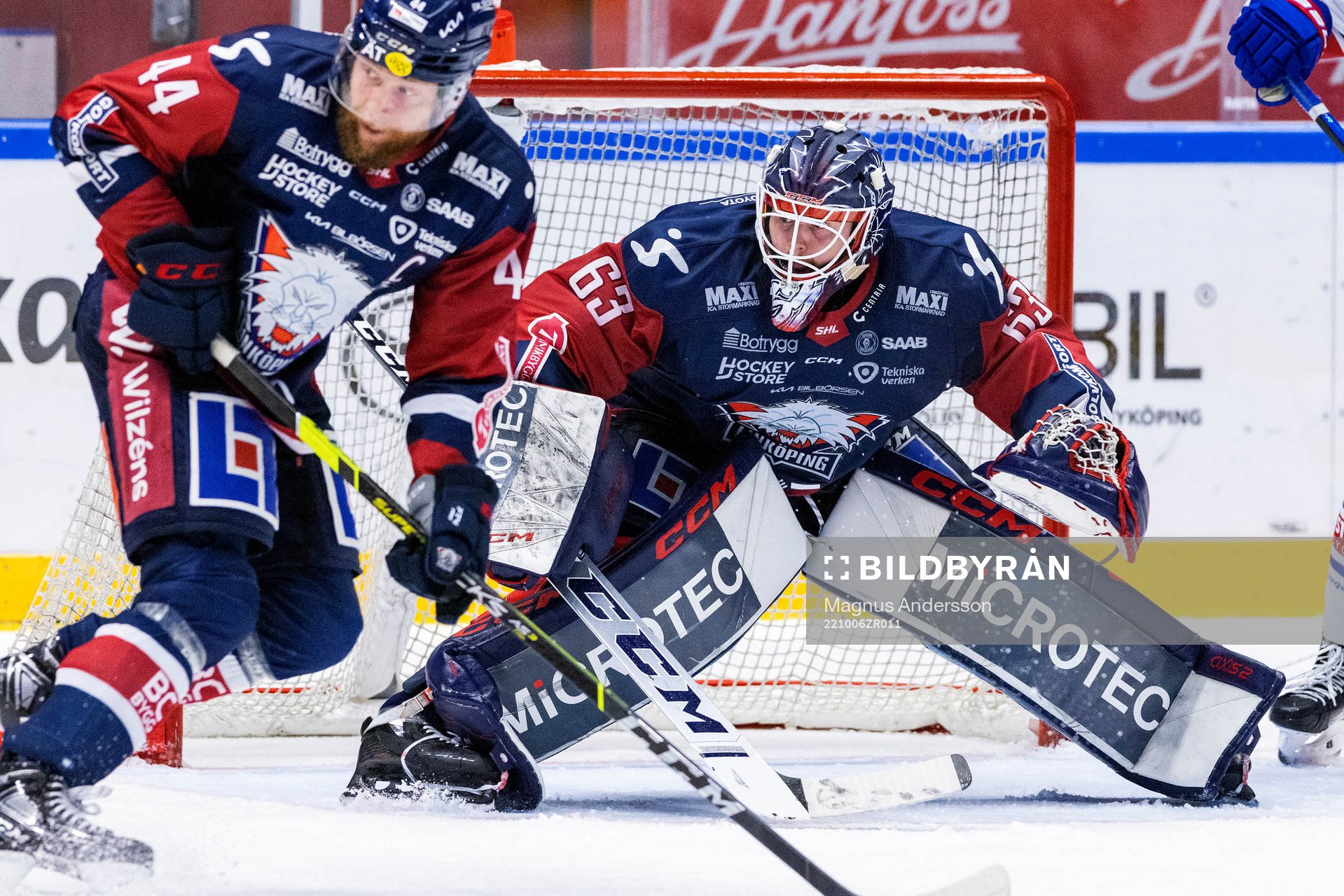 Linköpings målvakt Marcus Högberg