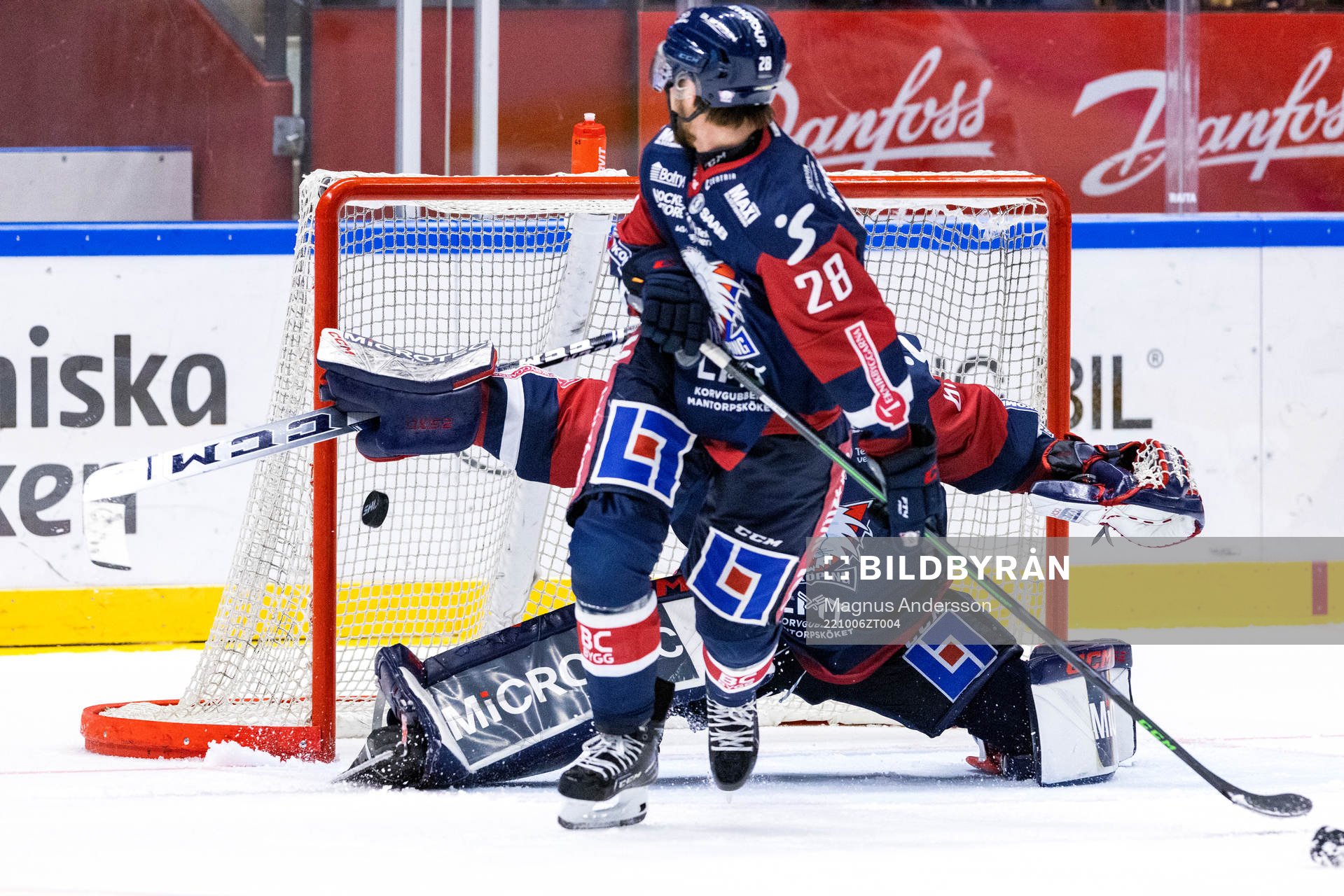 Linköpings målvakt Marcus Högberg