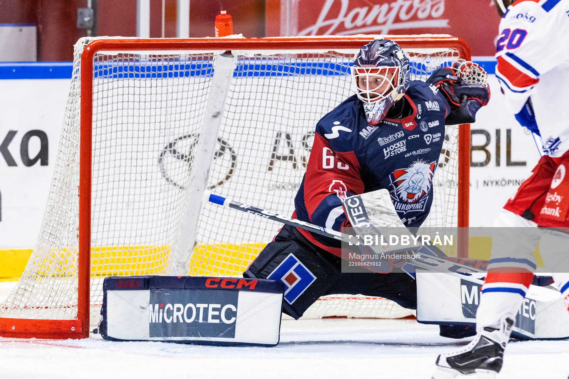Linköpings målvakt Marcus Högberg