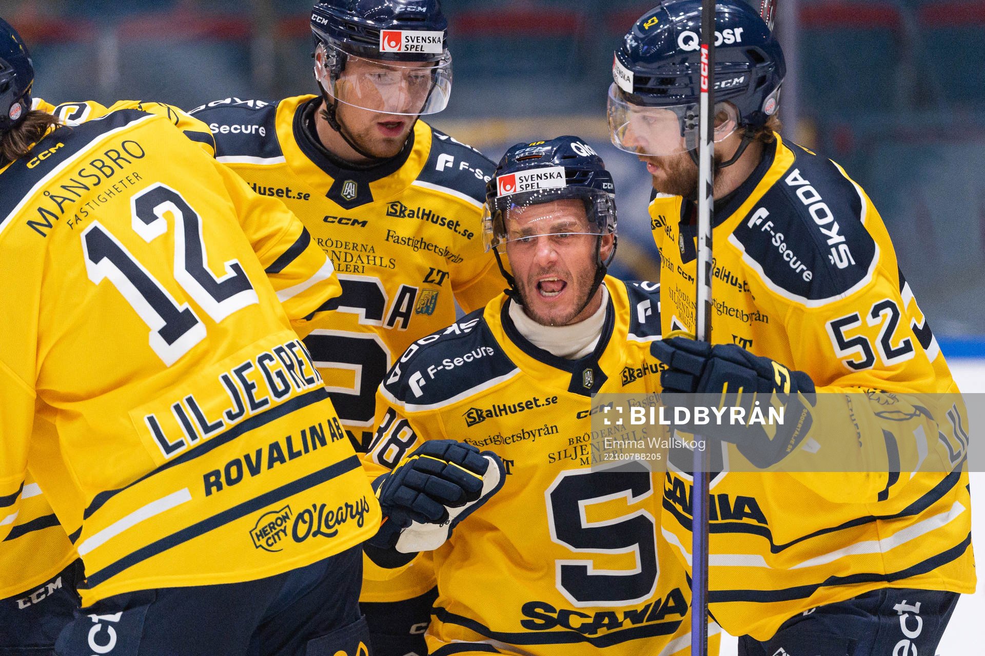 Södertäljes Christopher Liljewall och Anthony Luciani