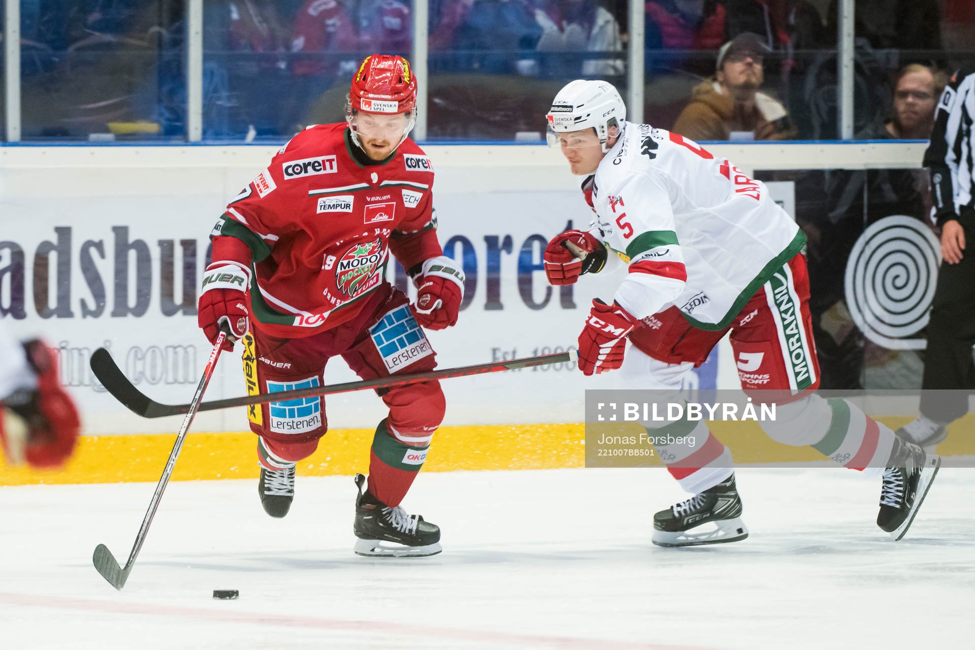 Modos Niklas Folin mot Moras Viktor Larsson