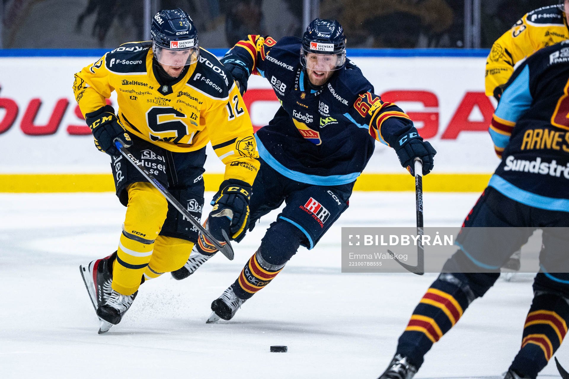 Södertäljes Viktor Liljegren och Djurgårdens Wiktor