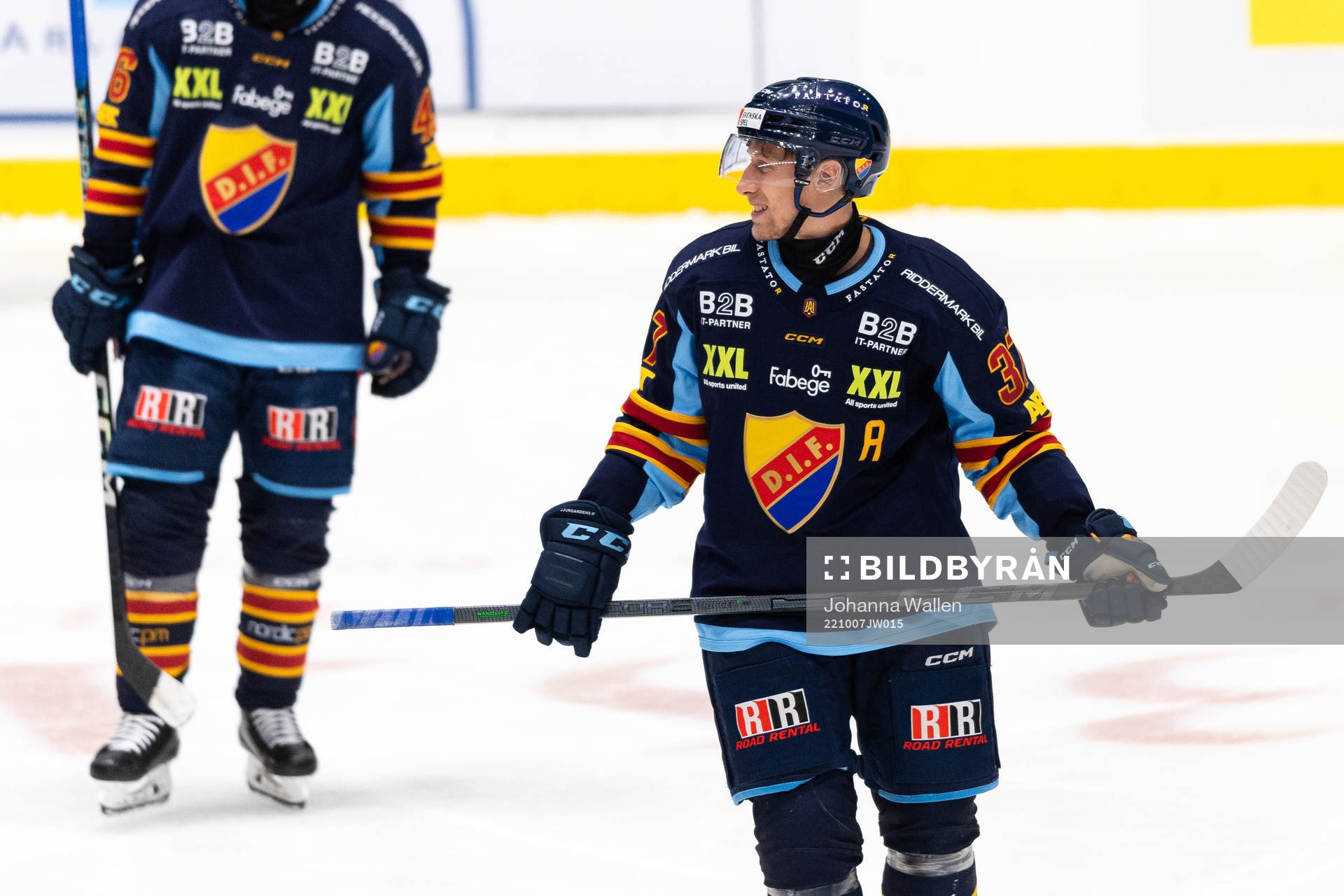 Djurgårdens John Norman jublar