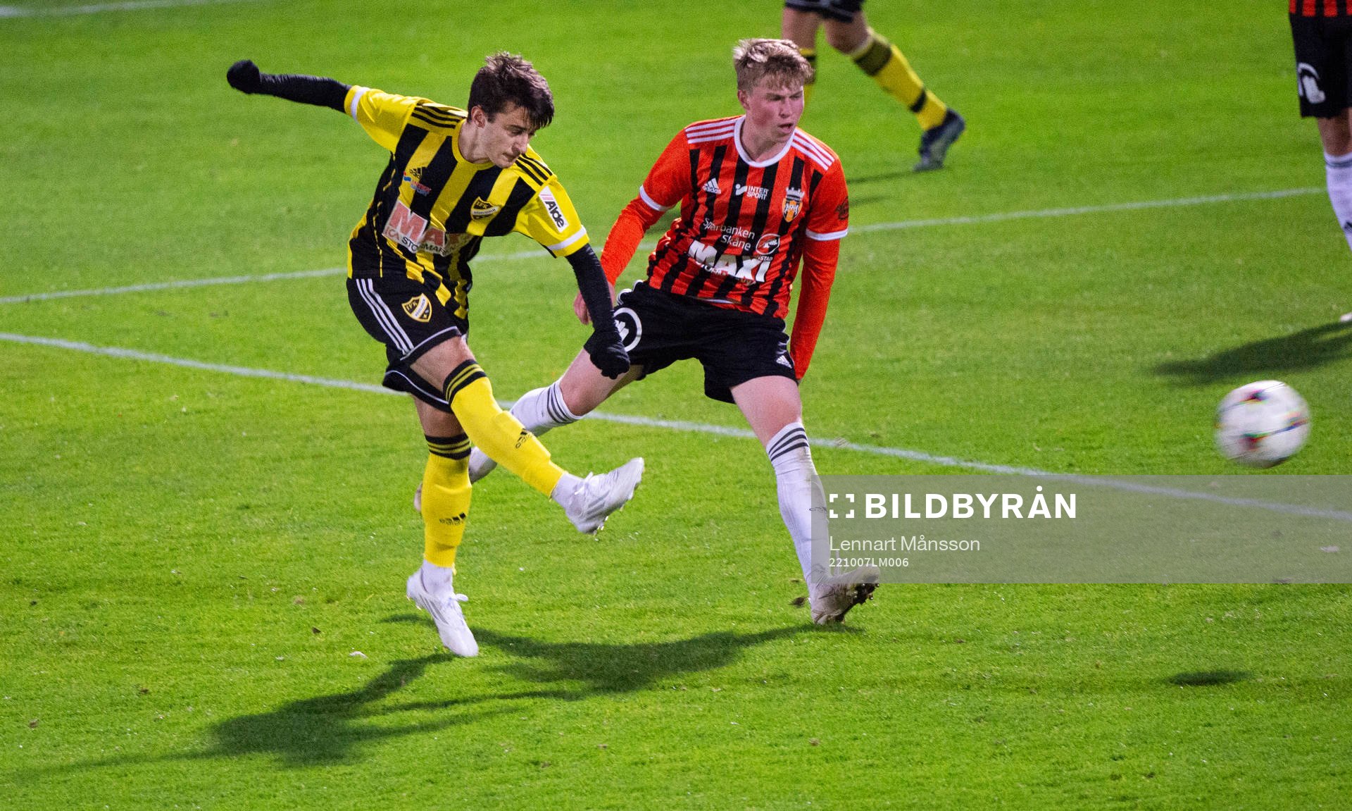 IFK Hässleholms Armin Culum i matchen i div. 2 mellan IFK